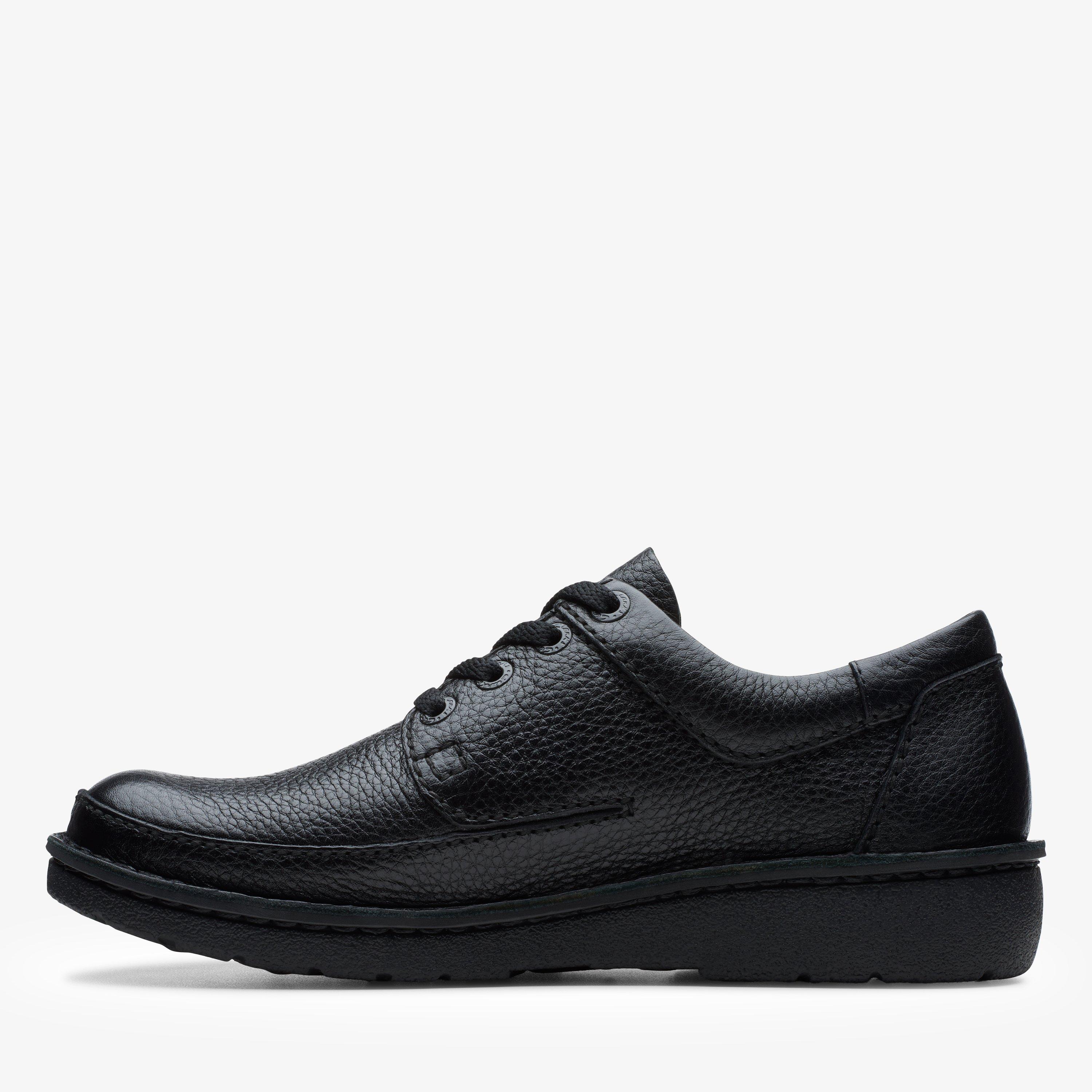 NATURE II Black Derby Shoes, view 5 of 7