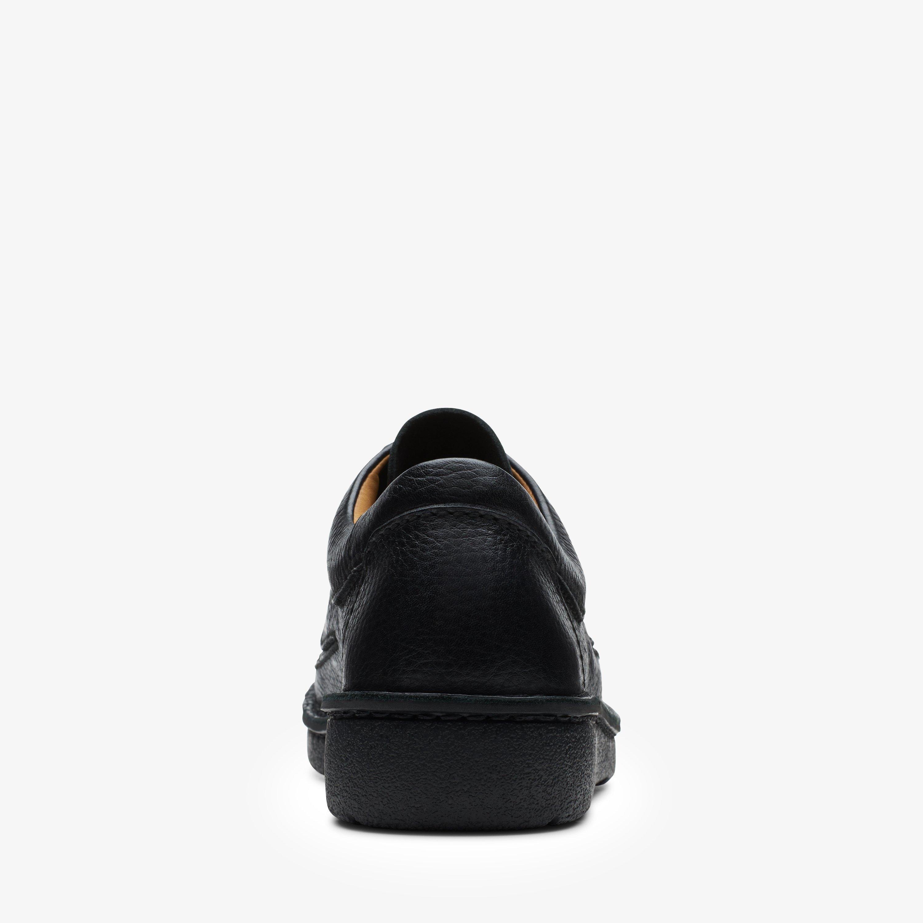 NATURE II Black Derby Shoes, view 6 of 7