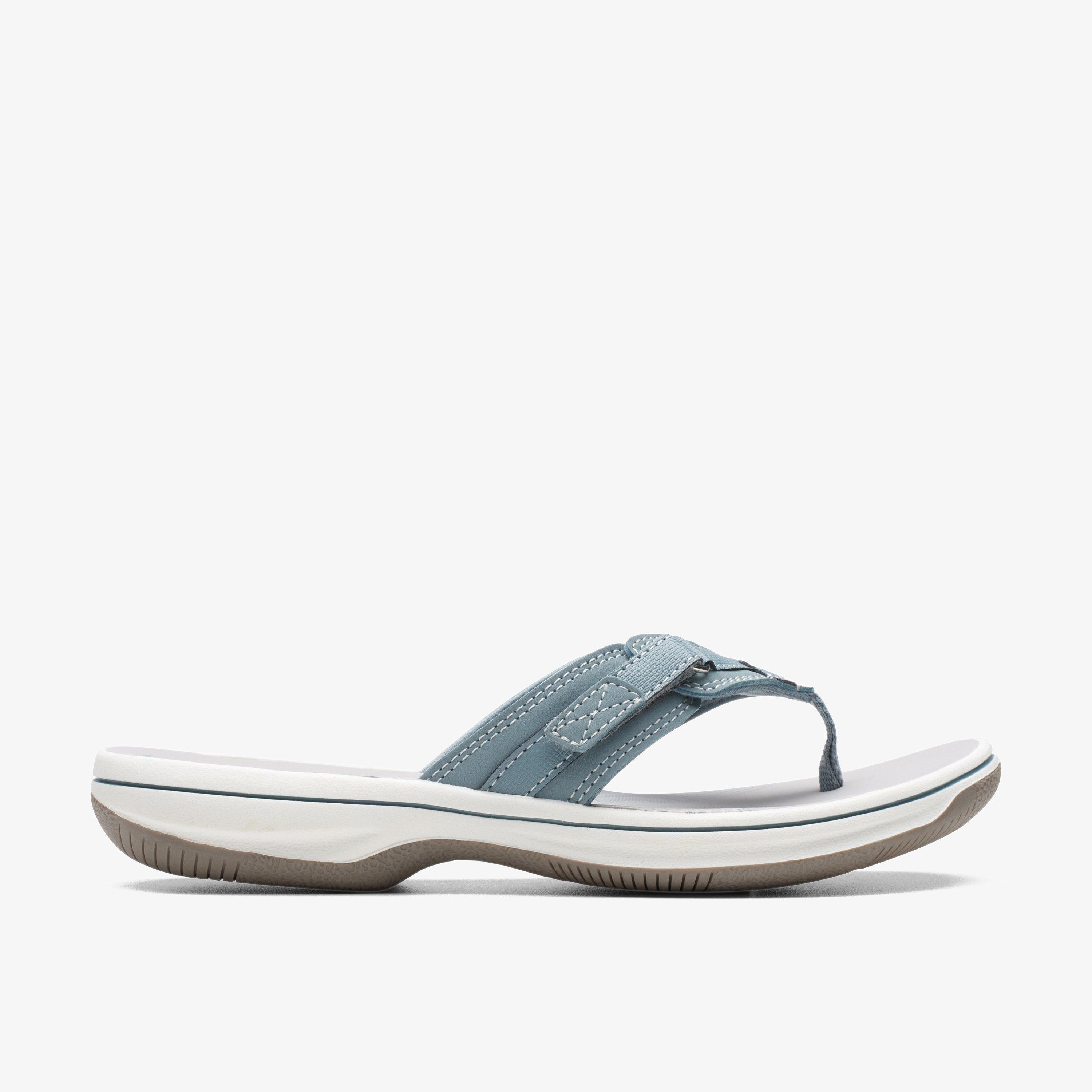 Women Breeze Sea Blue Sandals | Clarks US
