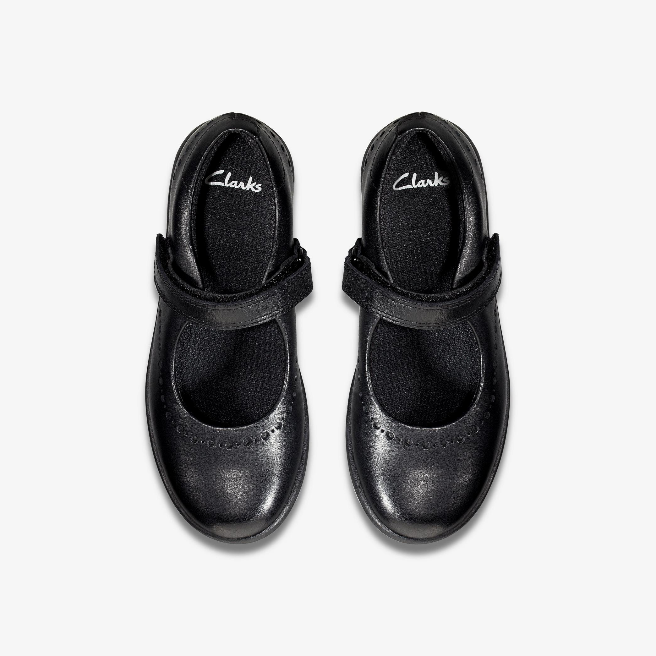 Etch Craft Kid Black Leather Bar Shoes, view 6 of 6