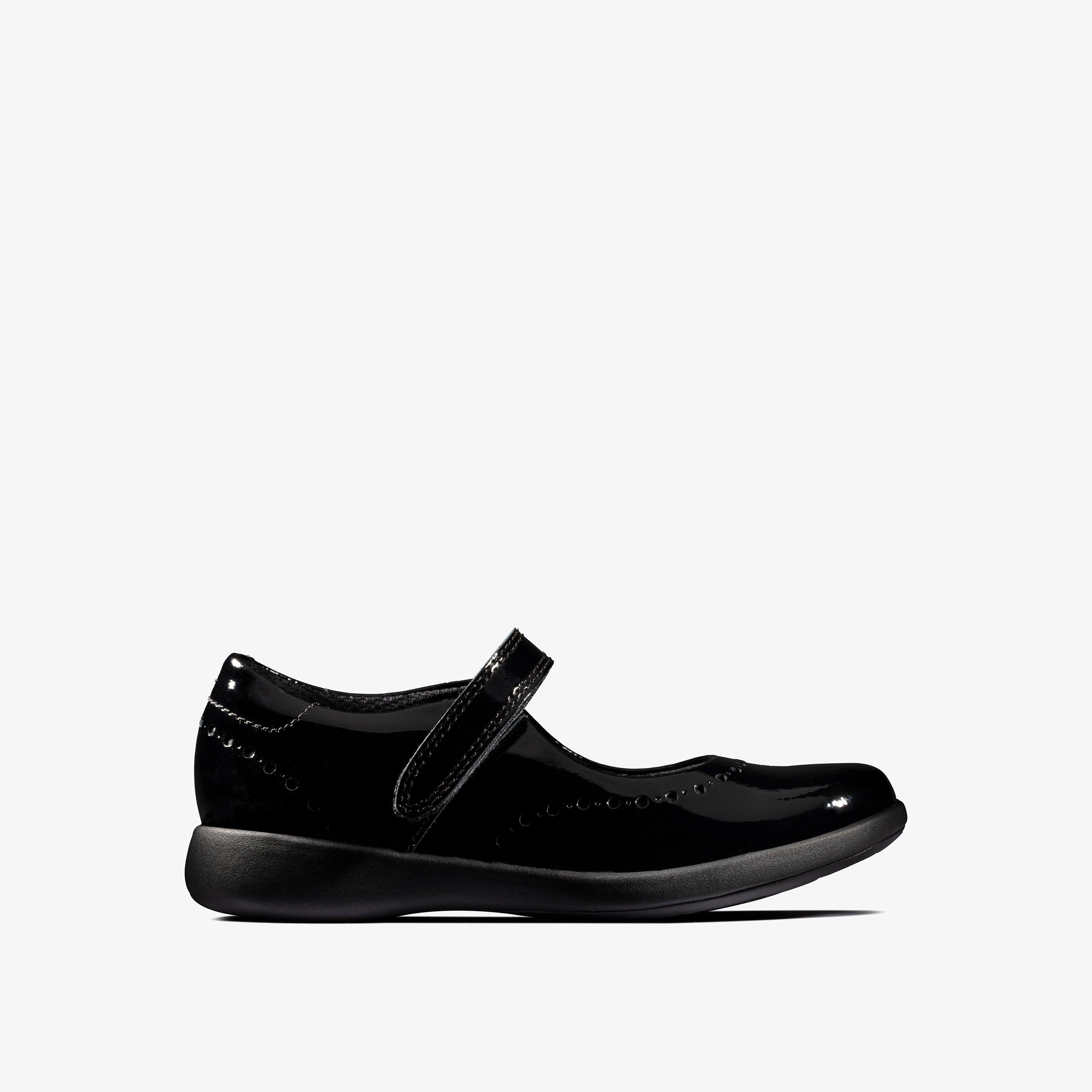 Etch Craft Kid Black Patent Mary Jane School Shoes, view 1 of 6