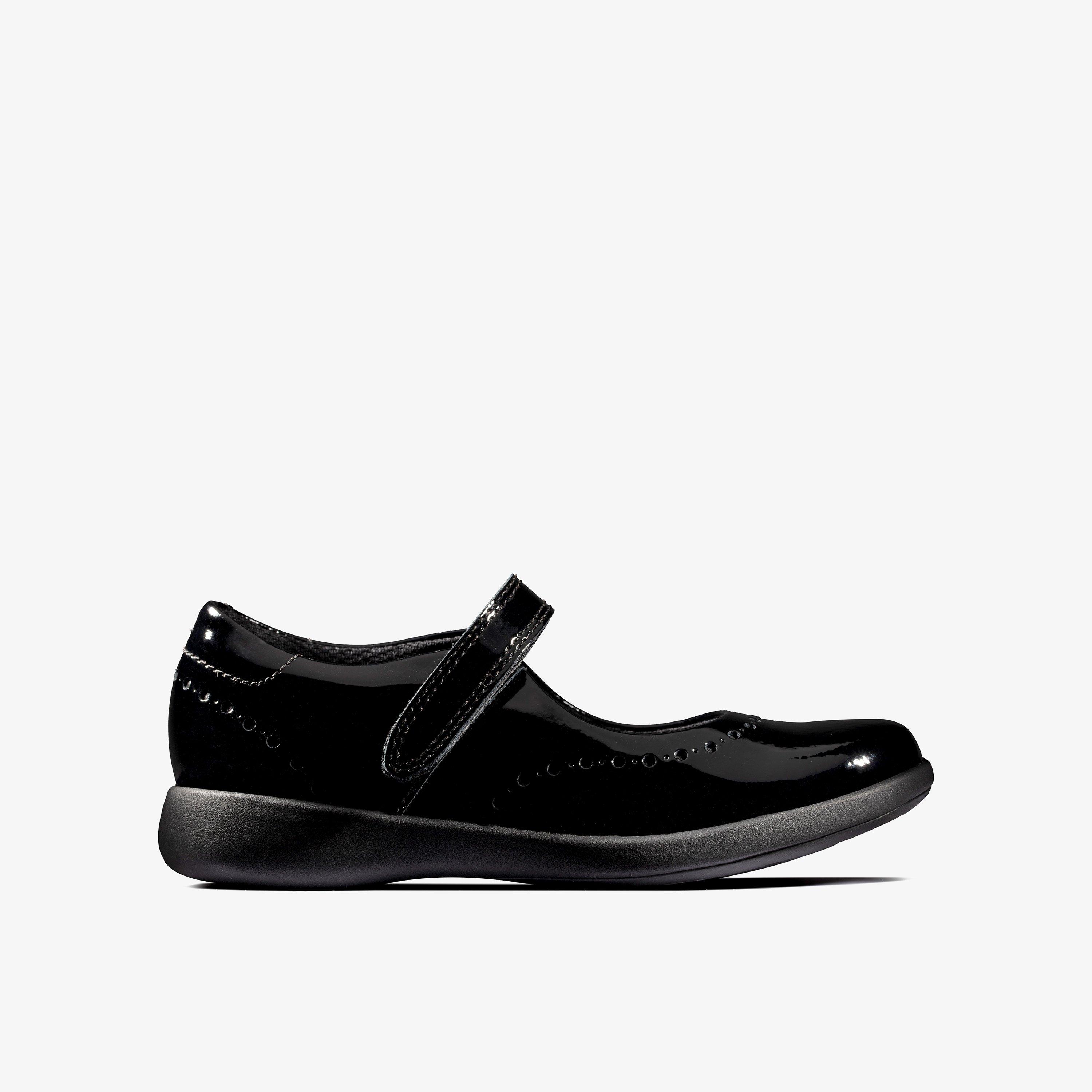 Etch Craft Toddler Black Patent Mary Jane School Shoes, view 1 of 6