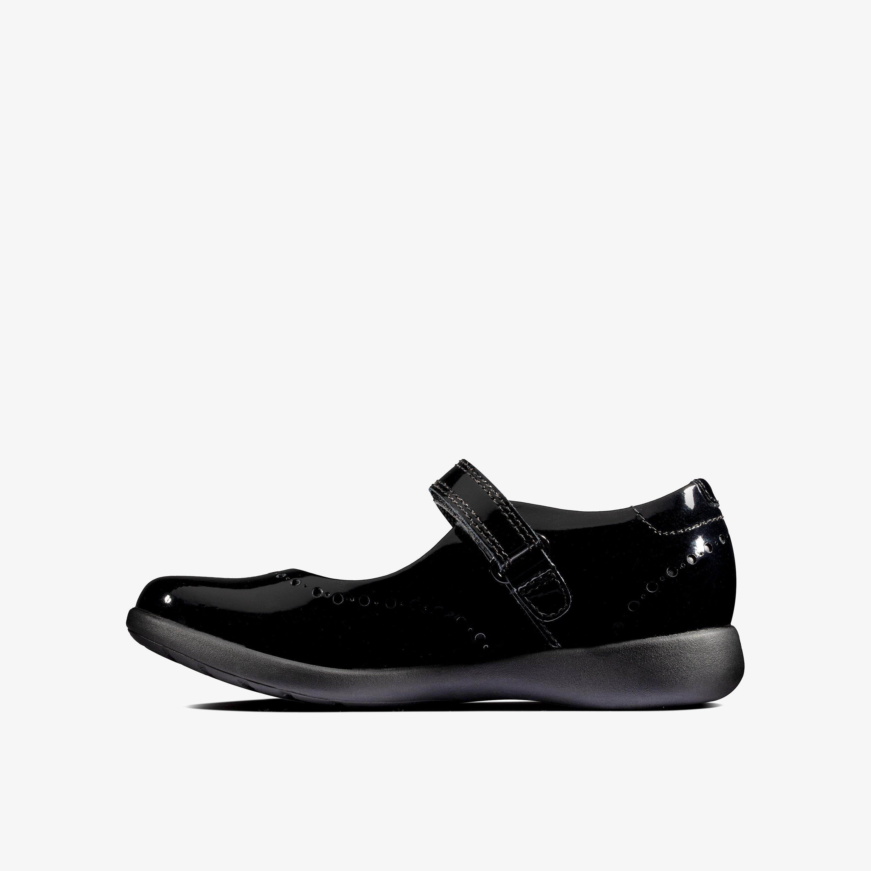 Etch Craft Toddler Black Patent Mary Jane School Shoes, view 2 of 6