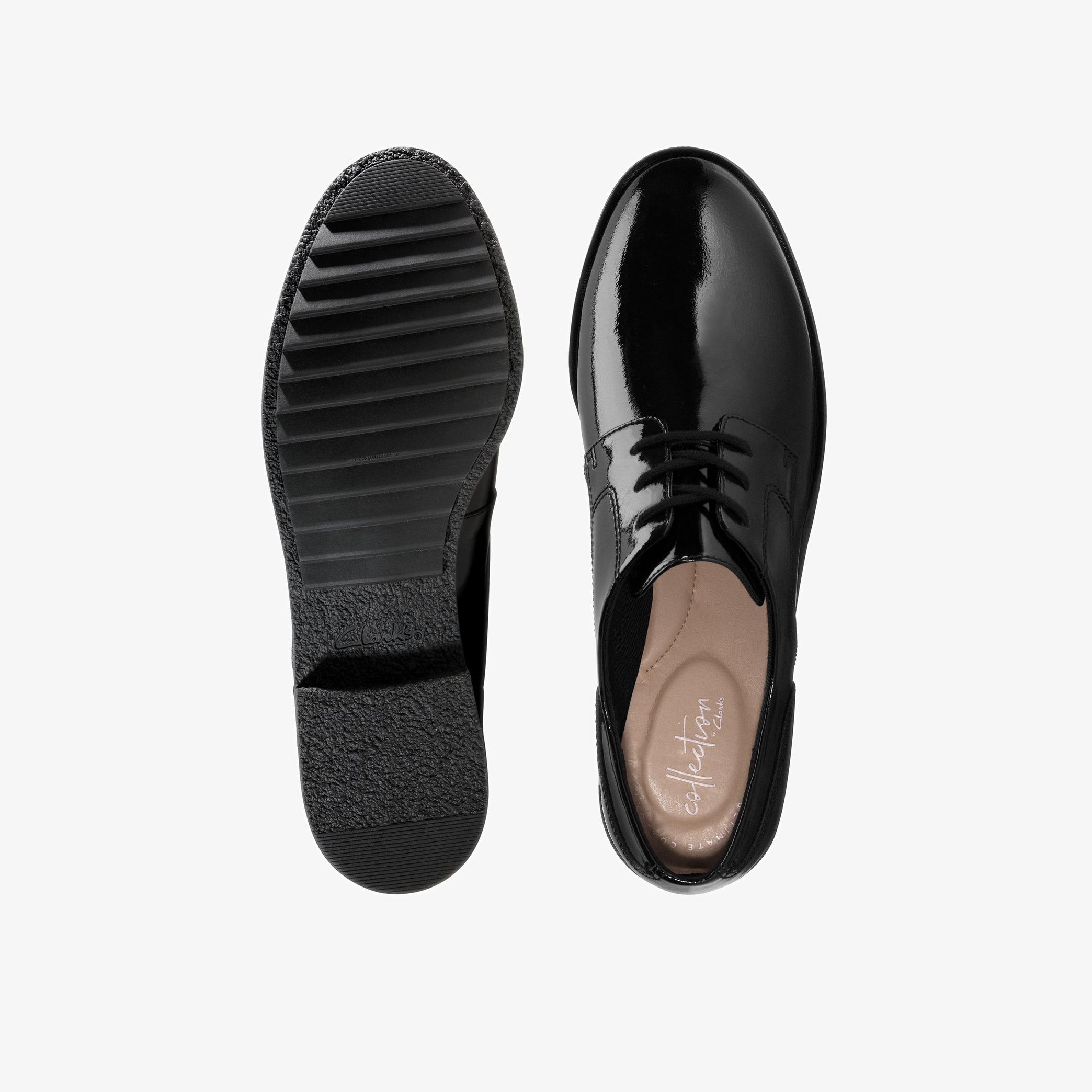 WOMENS Griffin Lane Black Patent Shoes | Clarks Outlet