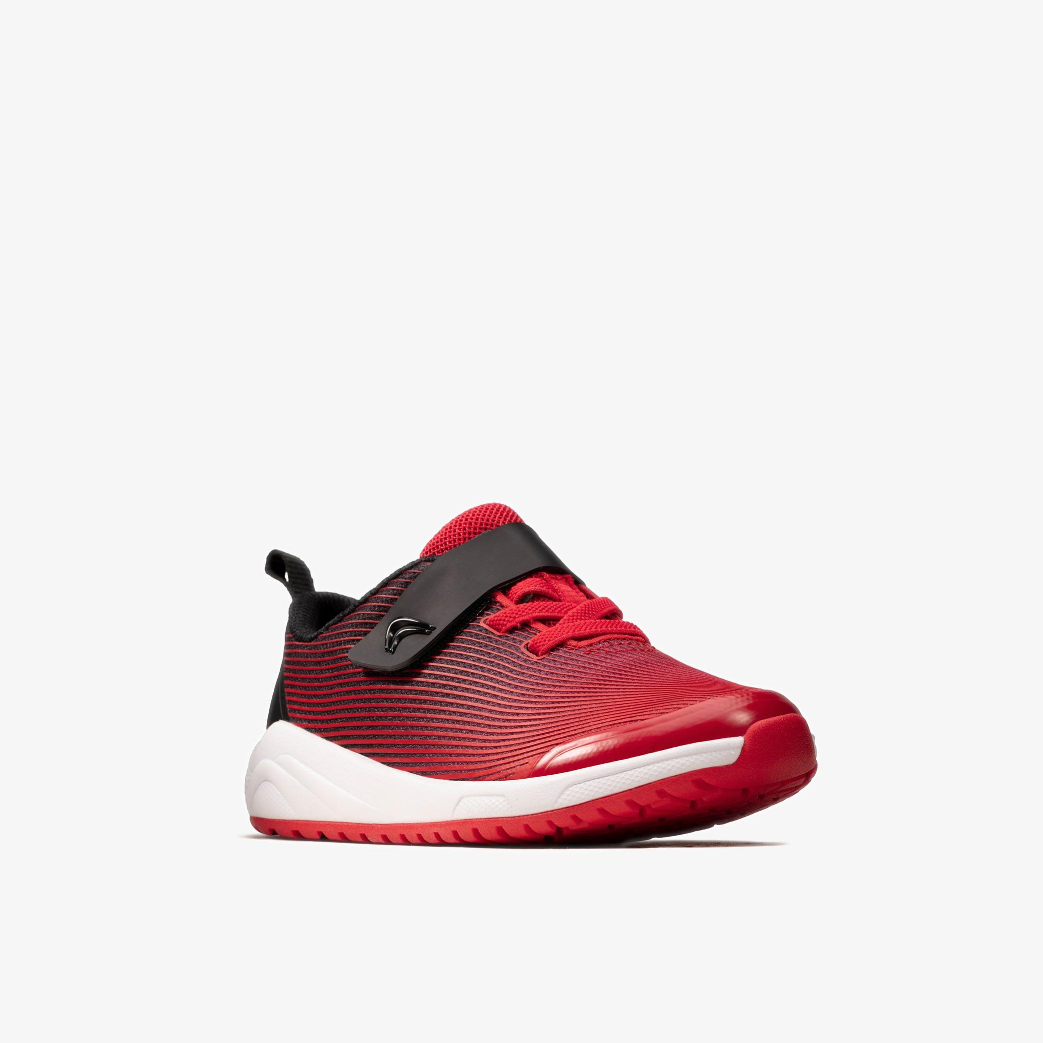 Aeon Pace Toddler  Red Trainers, view 3 of 6