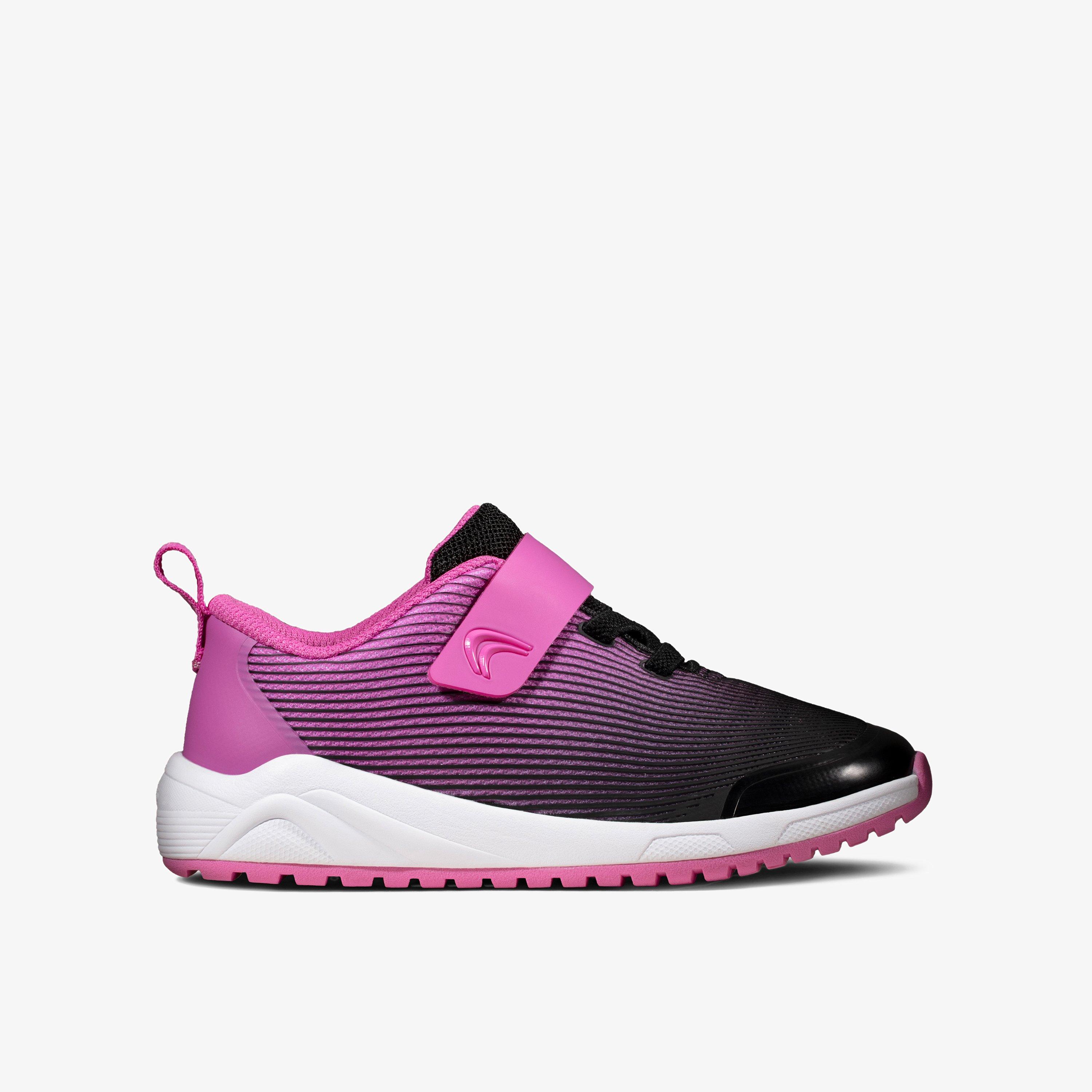 Girls Aeon Pace T Pink Trainers | Clarks Outlet