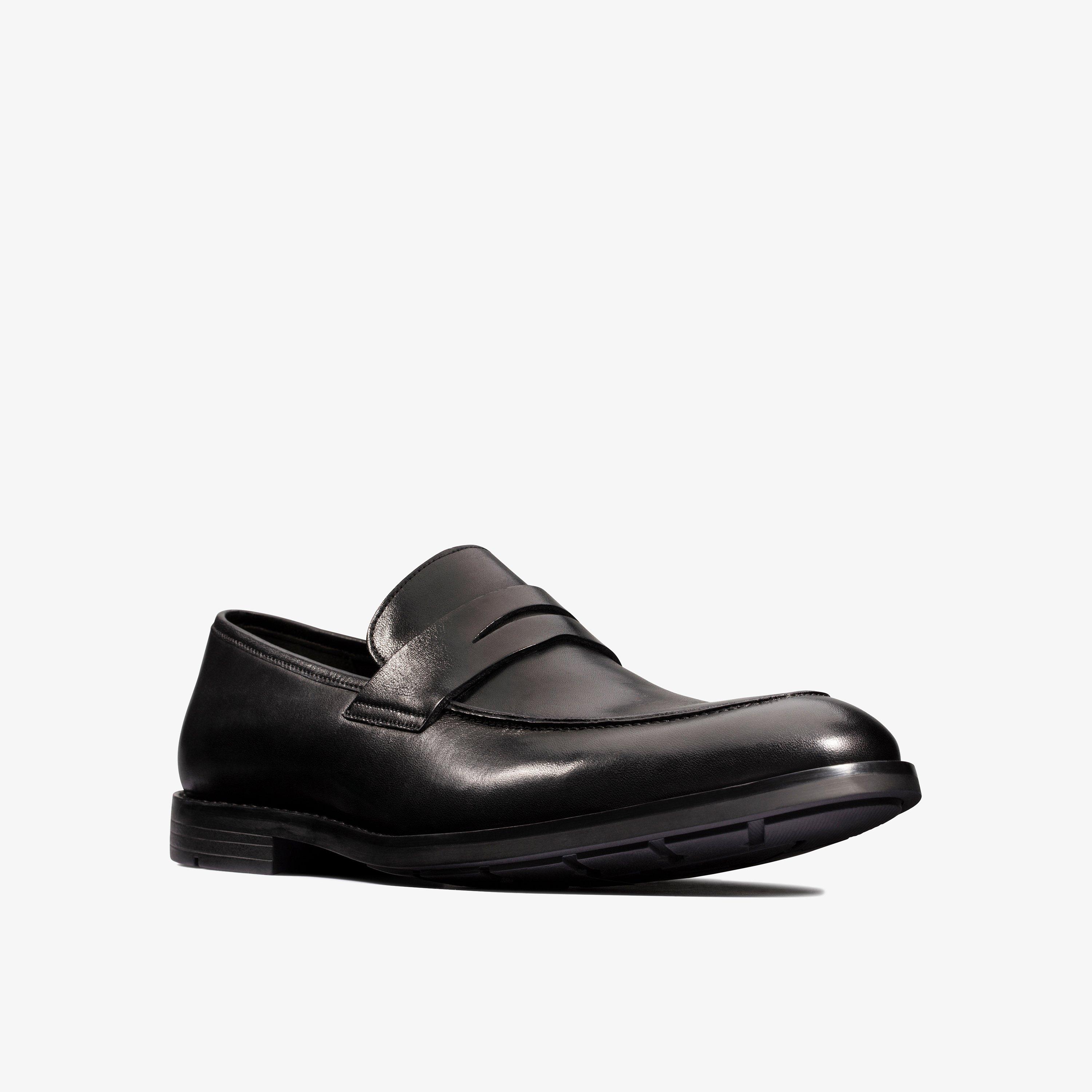 Clarks Ronnie Step Men's Loafers 7 UK Black