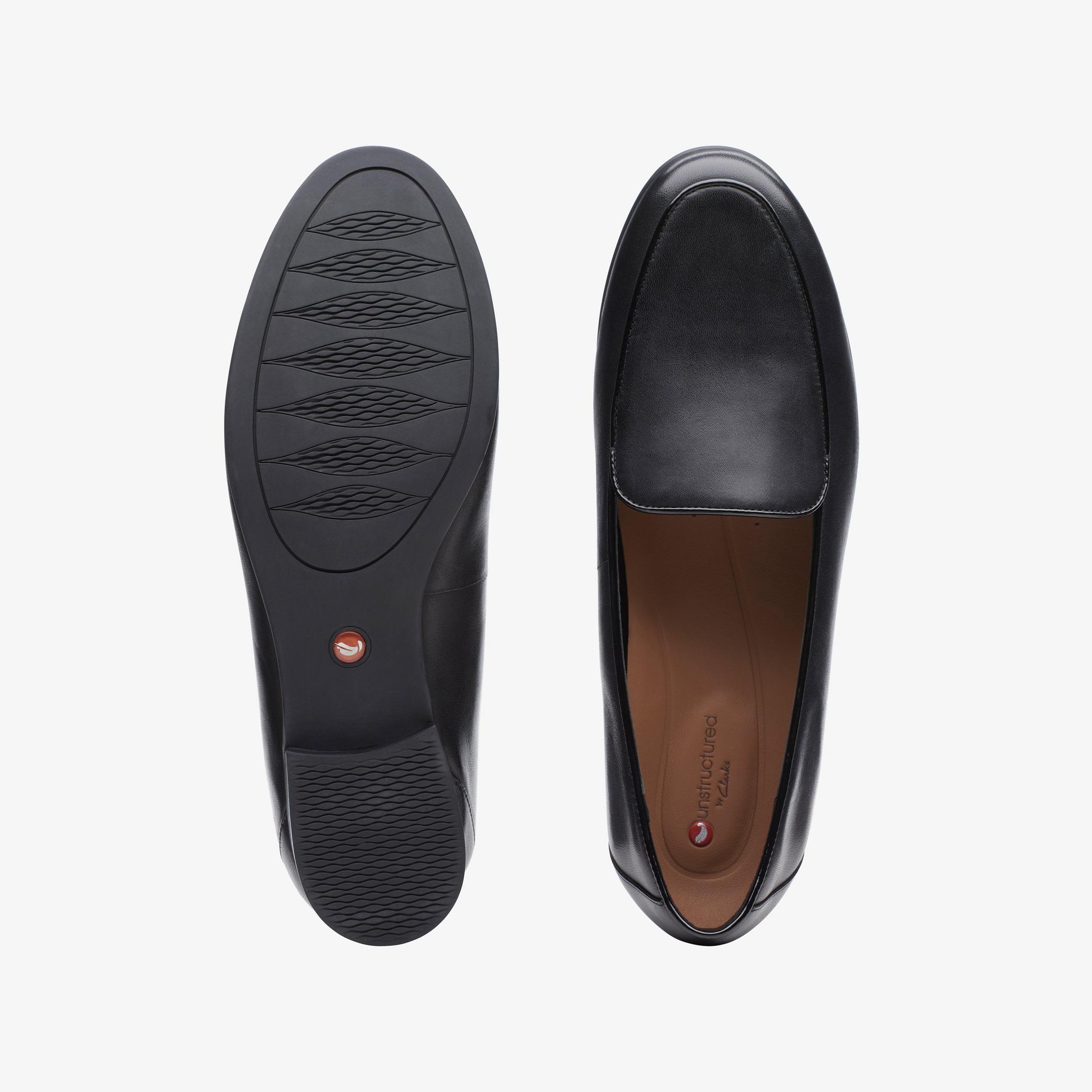 Womens Un Blush Ease Black Slip On Shoes | Clarks Outlet