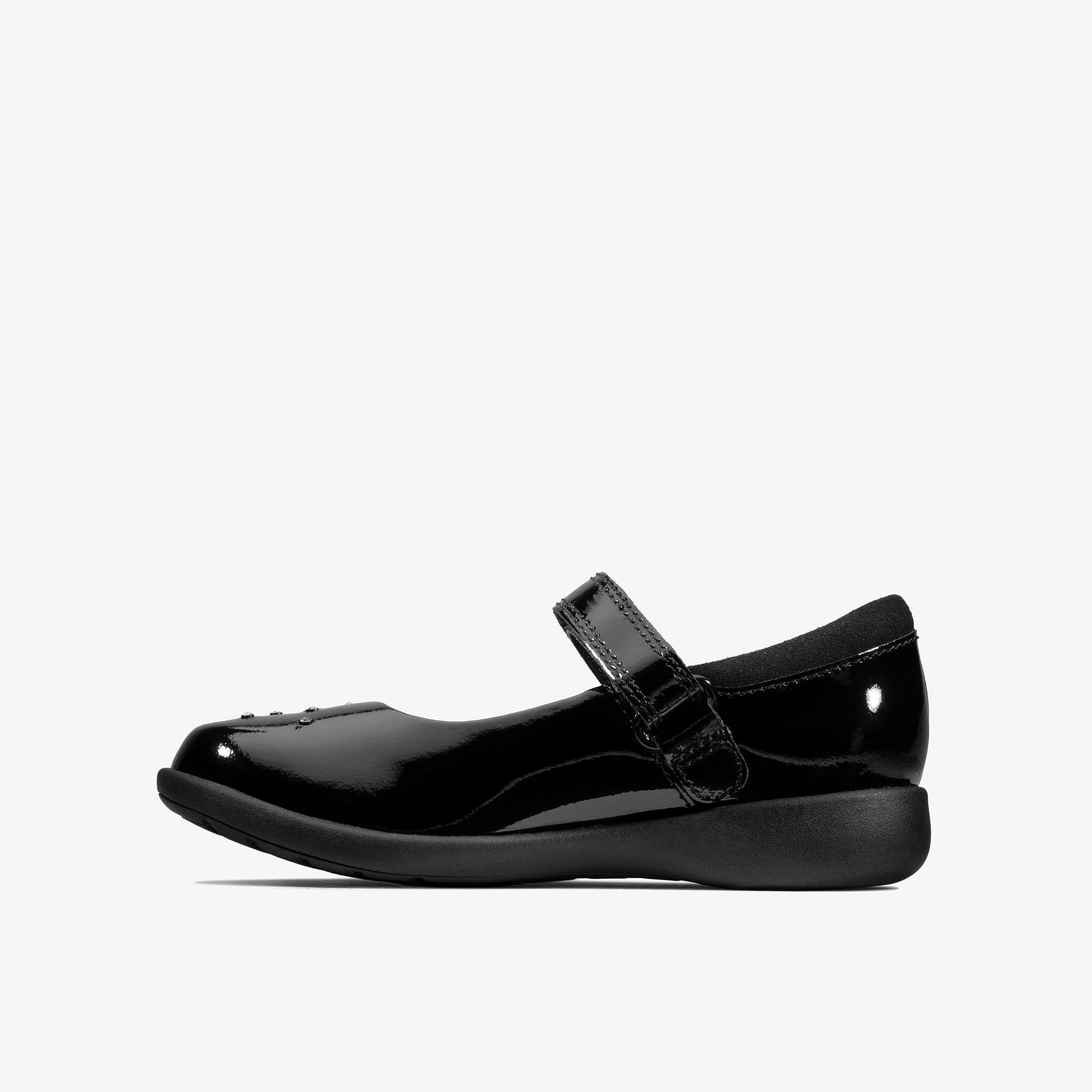 Etch Spark Toddler Black Patent Mary Jane School Shoes, view 2 of 6