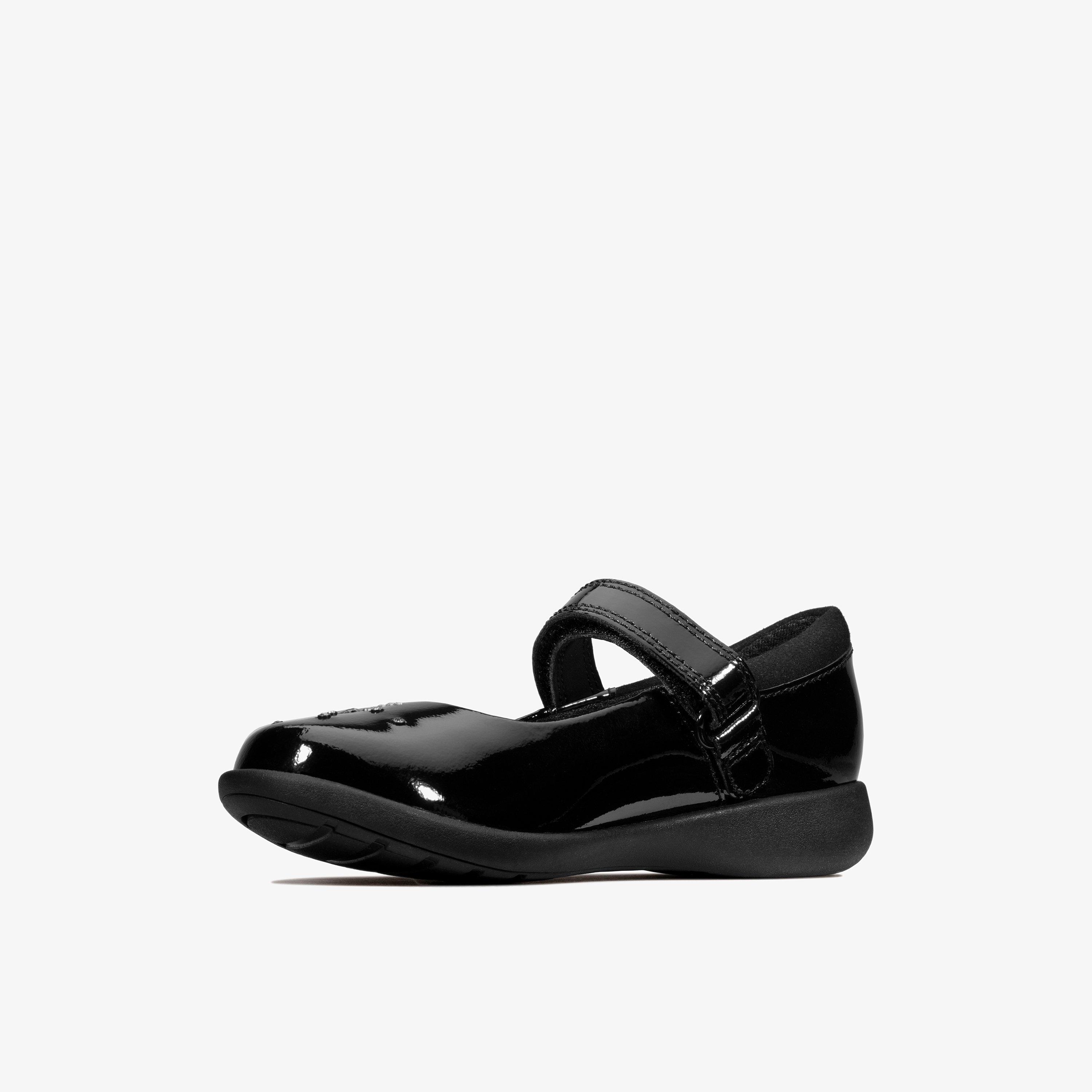 Etch Spark Toddler Black Patent Mary Jane School Shoes, view 4 of 6