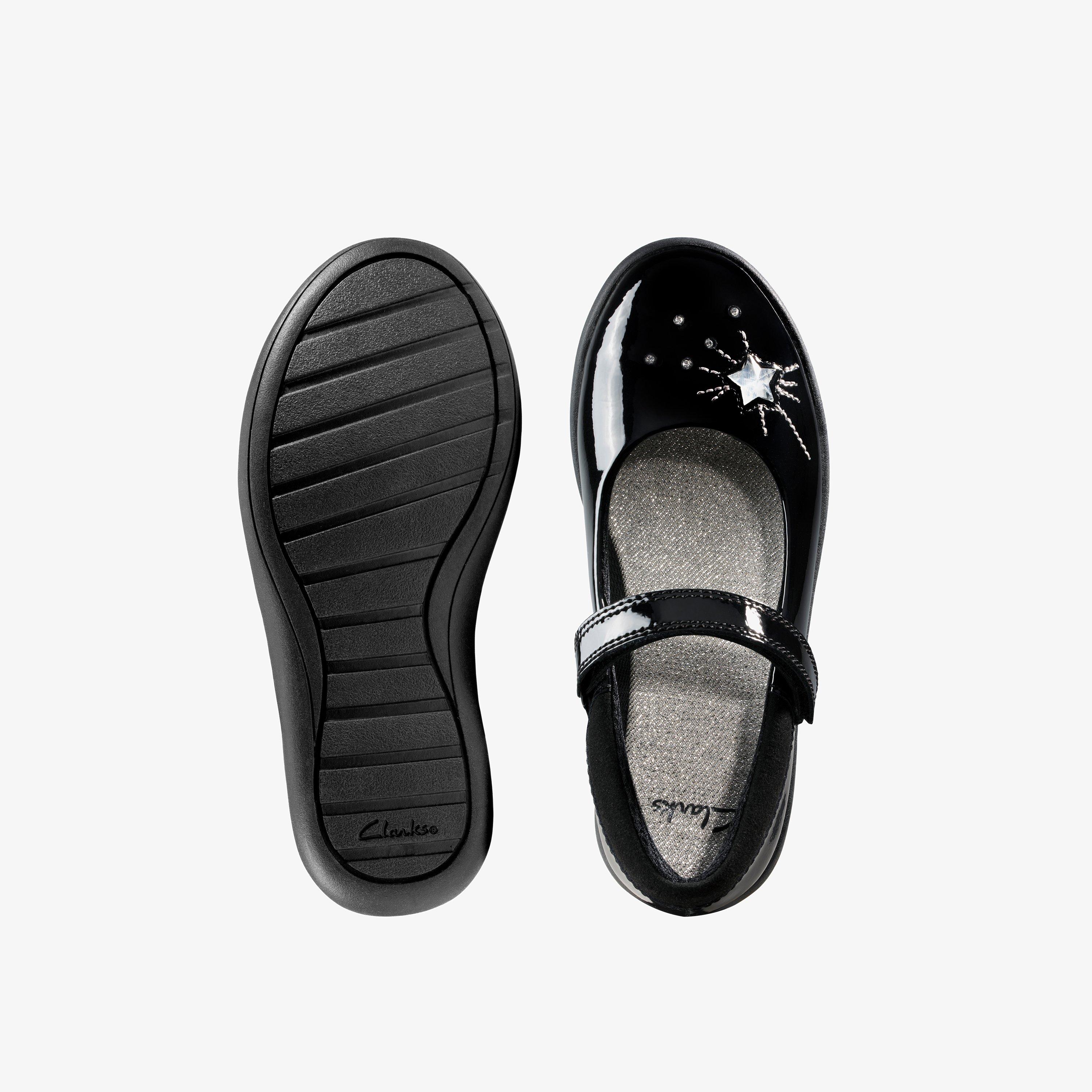 Etch Spark Toddler Black Patent Mary Jane School Shoes, view 6 of 6
