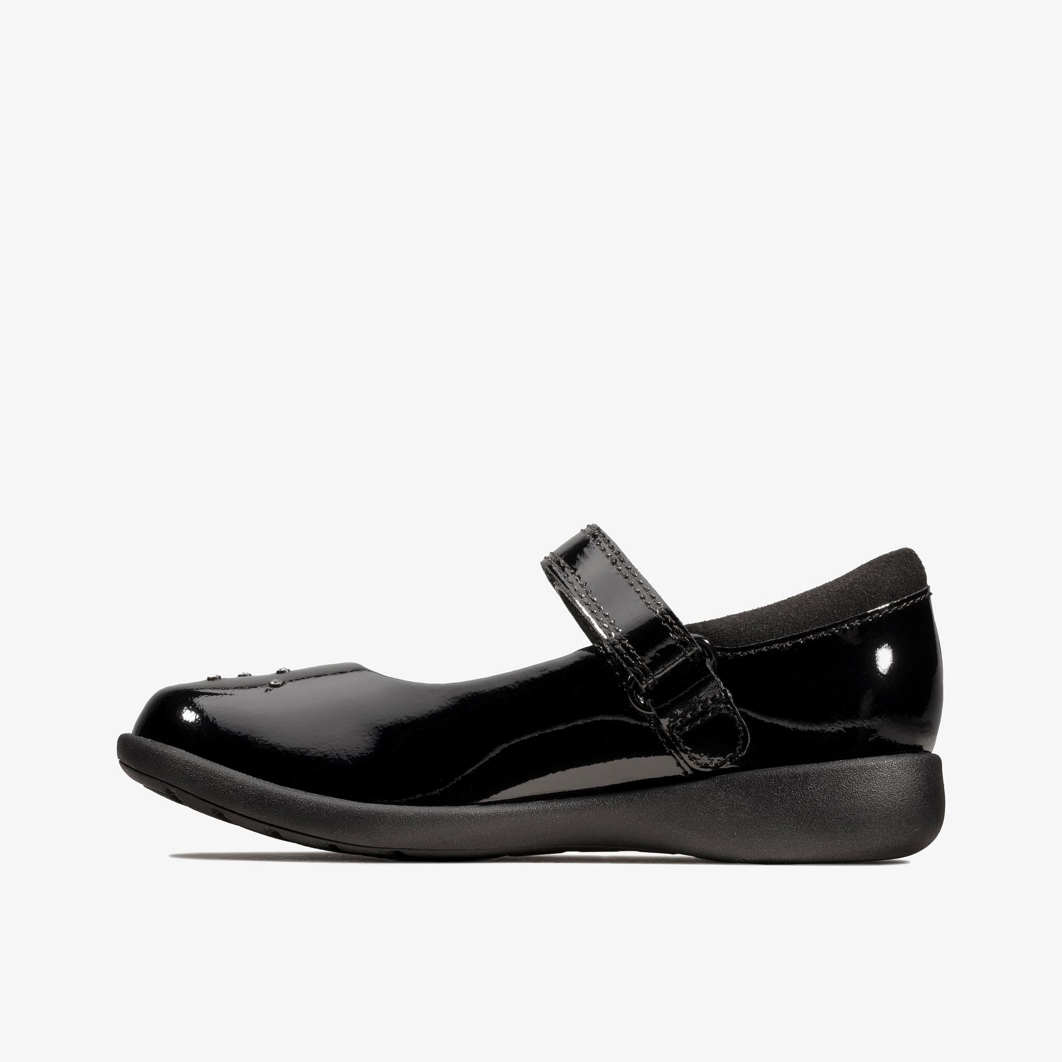 GIRLS Etch Spark Kid Black Patent Mary Jane Shoes | Clarks Outlet