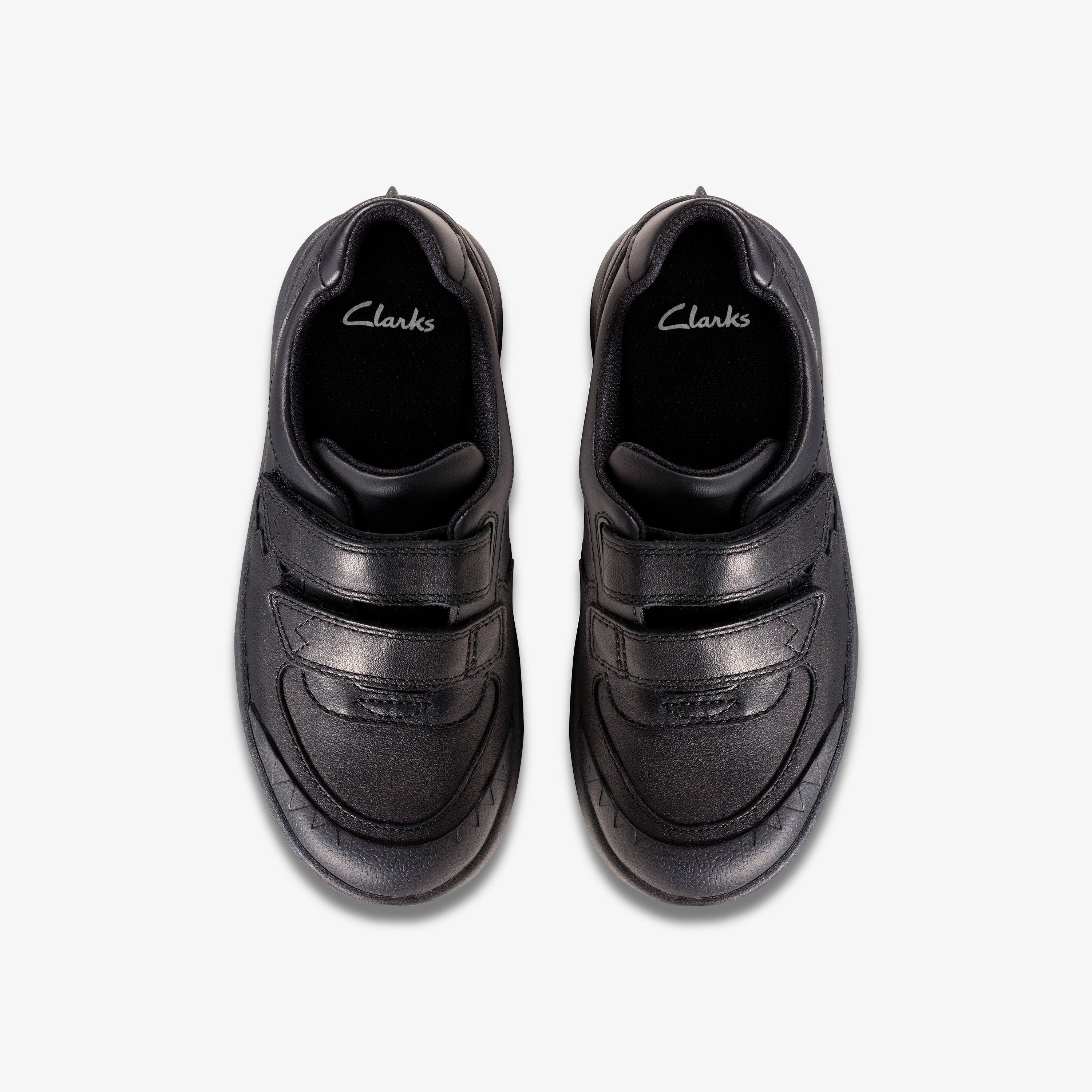 School Shoes Clarks Store Clarks Youth Scala Brogues Black Leather