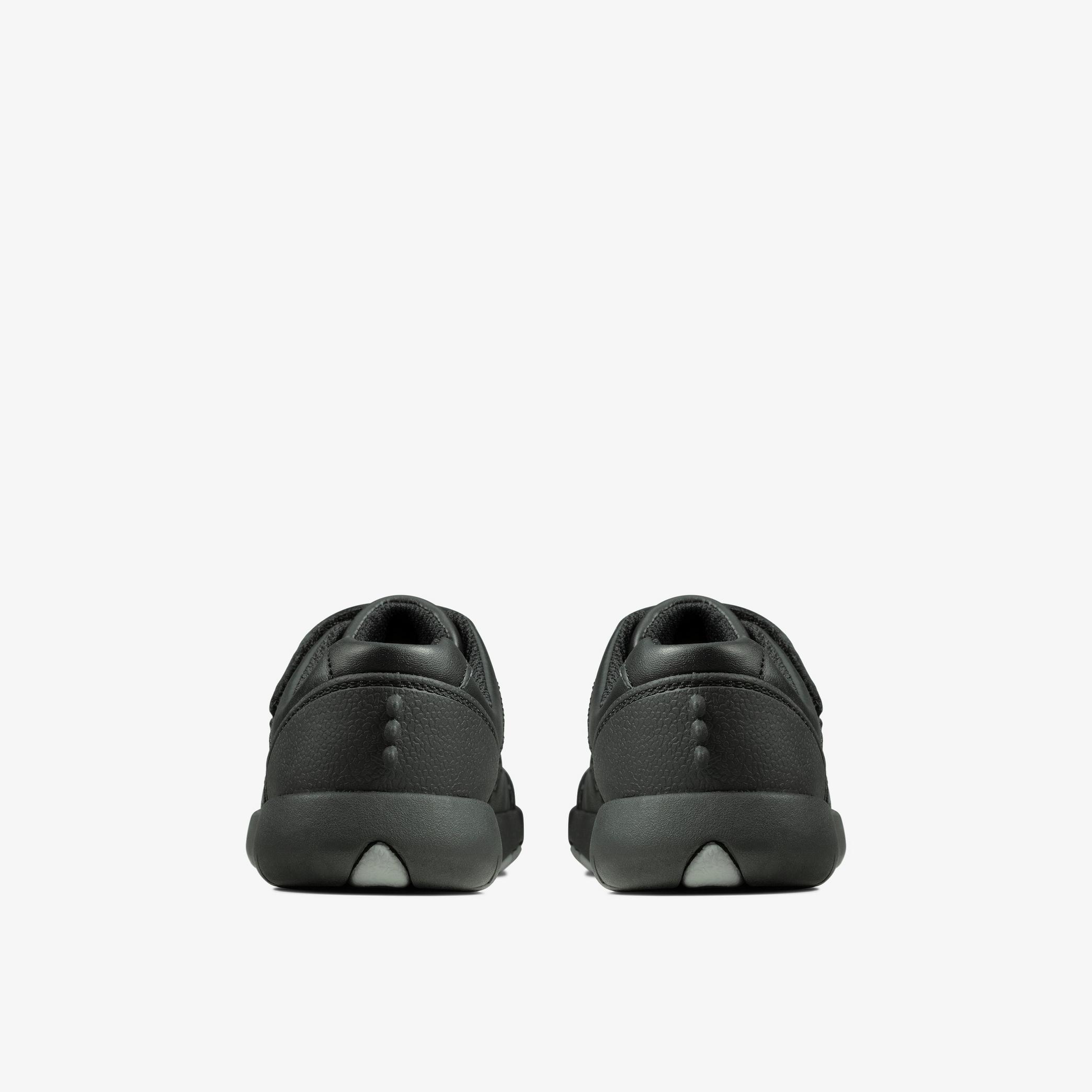 Rex Pace Toddler Black Leather Shoes, view 5 of 6