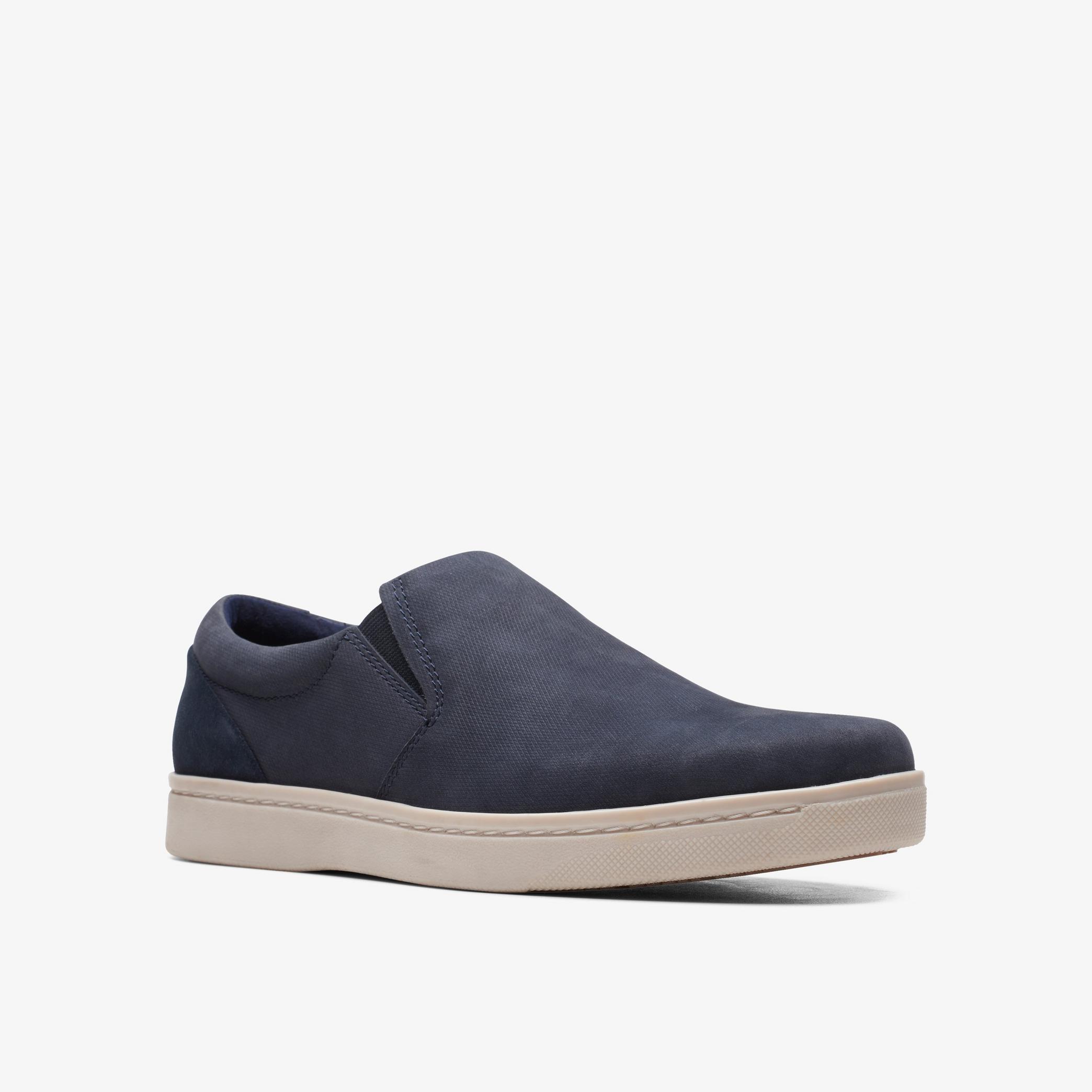 Kitna Free Navy Nubuck Loafers, view 3 of 6