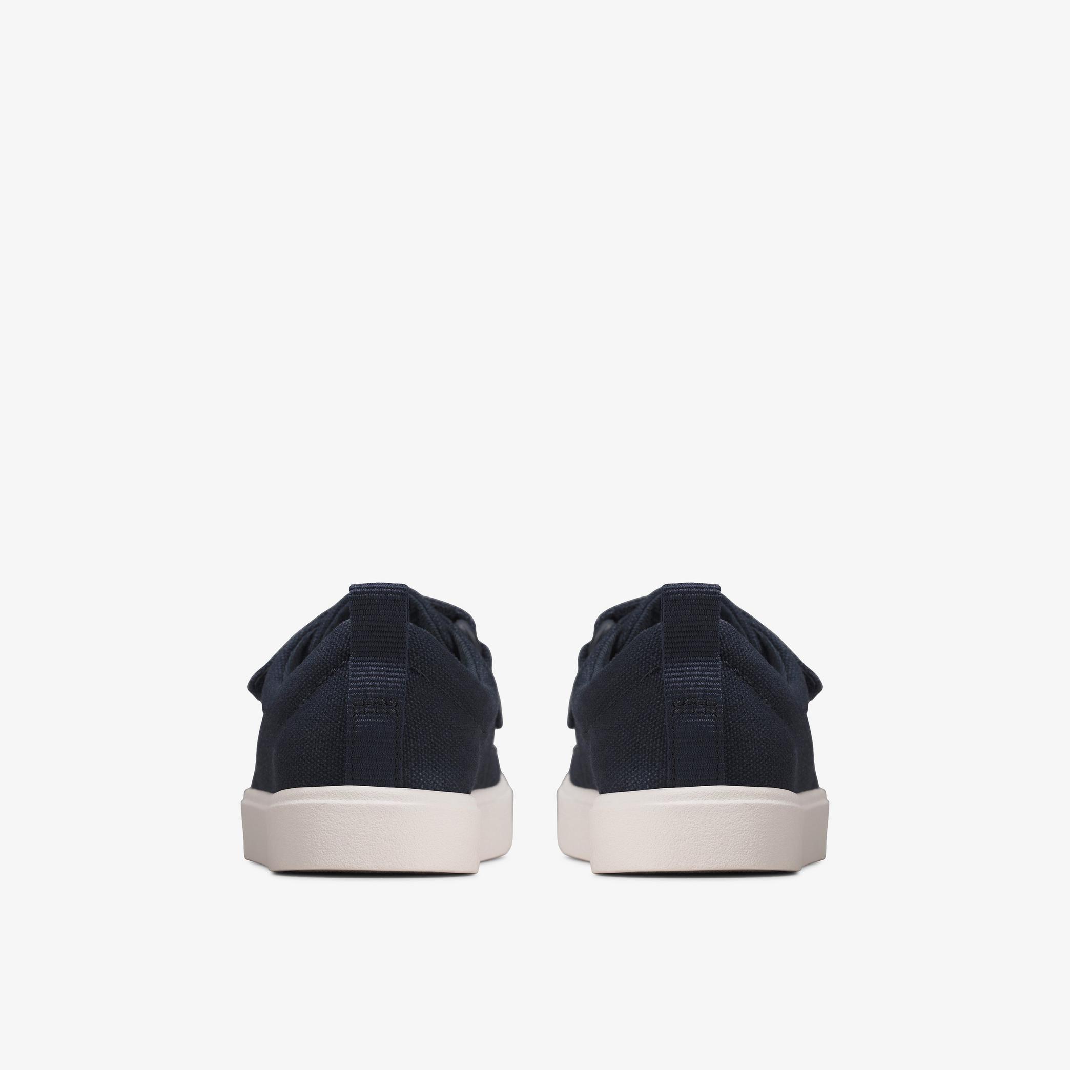 Kids City Bright Toddler Navy Canvas Trainers | Clarks UK
