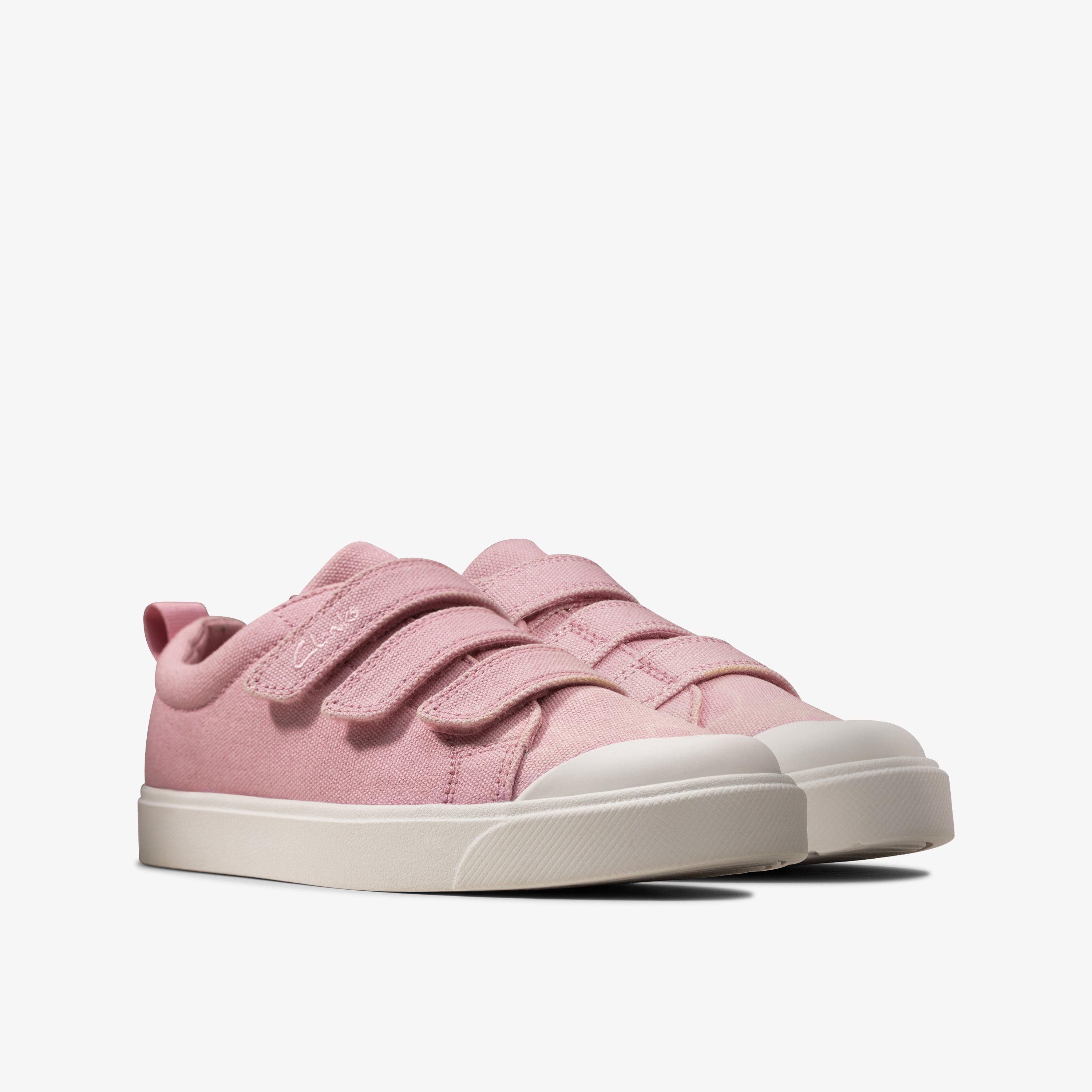 Clarks Mädchen-Schulschuhe 'Tasha Bay' – Mary-Jane Stil Mit Klettverschluss, Aus Leder, Verschiedene Breiten