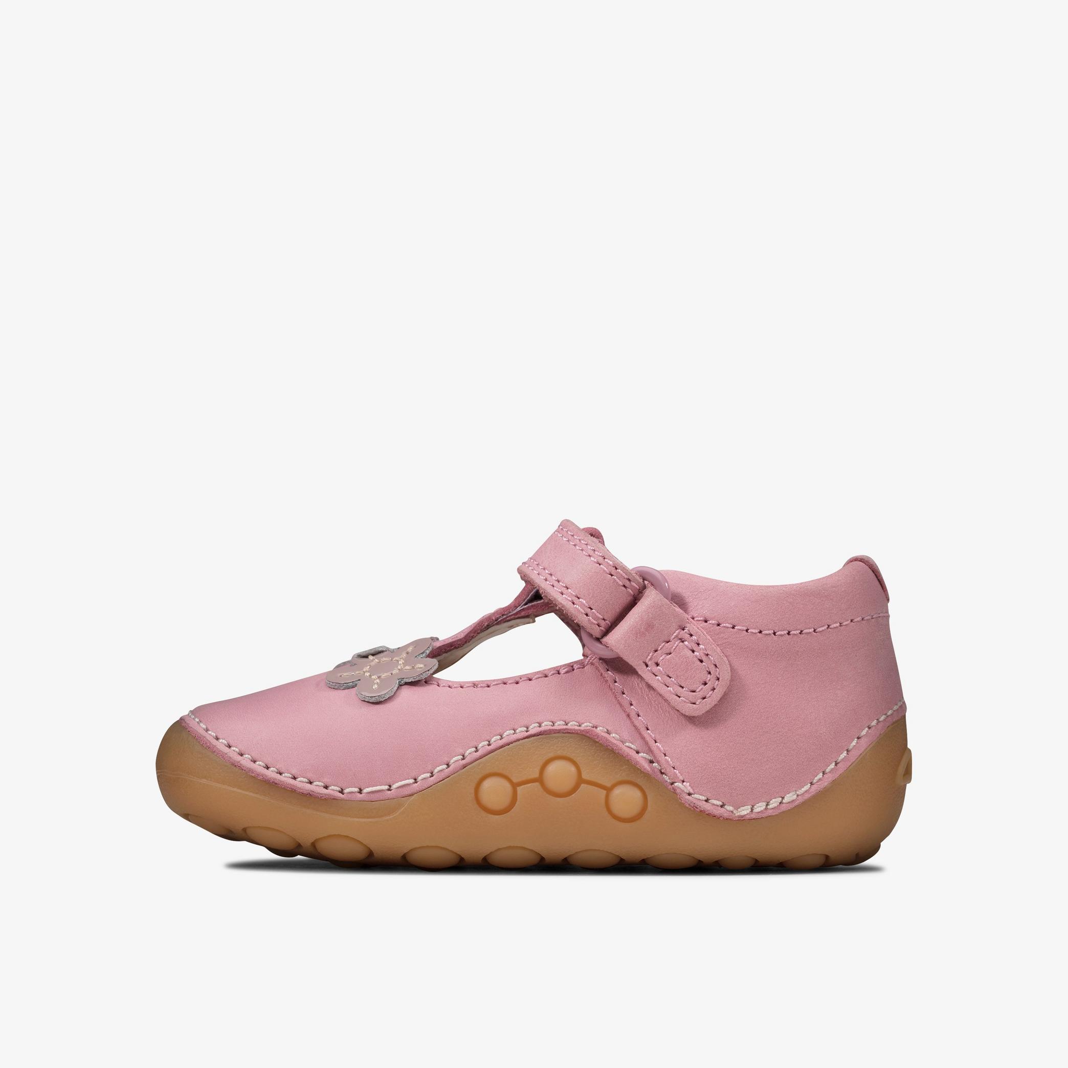 Tiny Sun Toddler Pink Leather Pre Walker, view 2 of 6