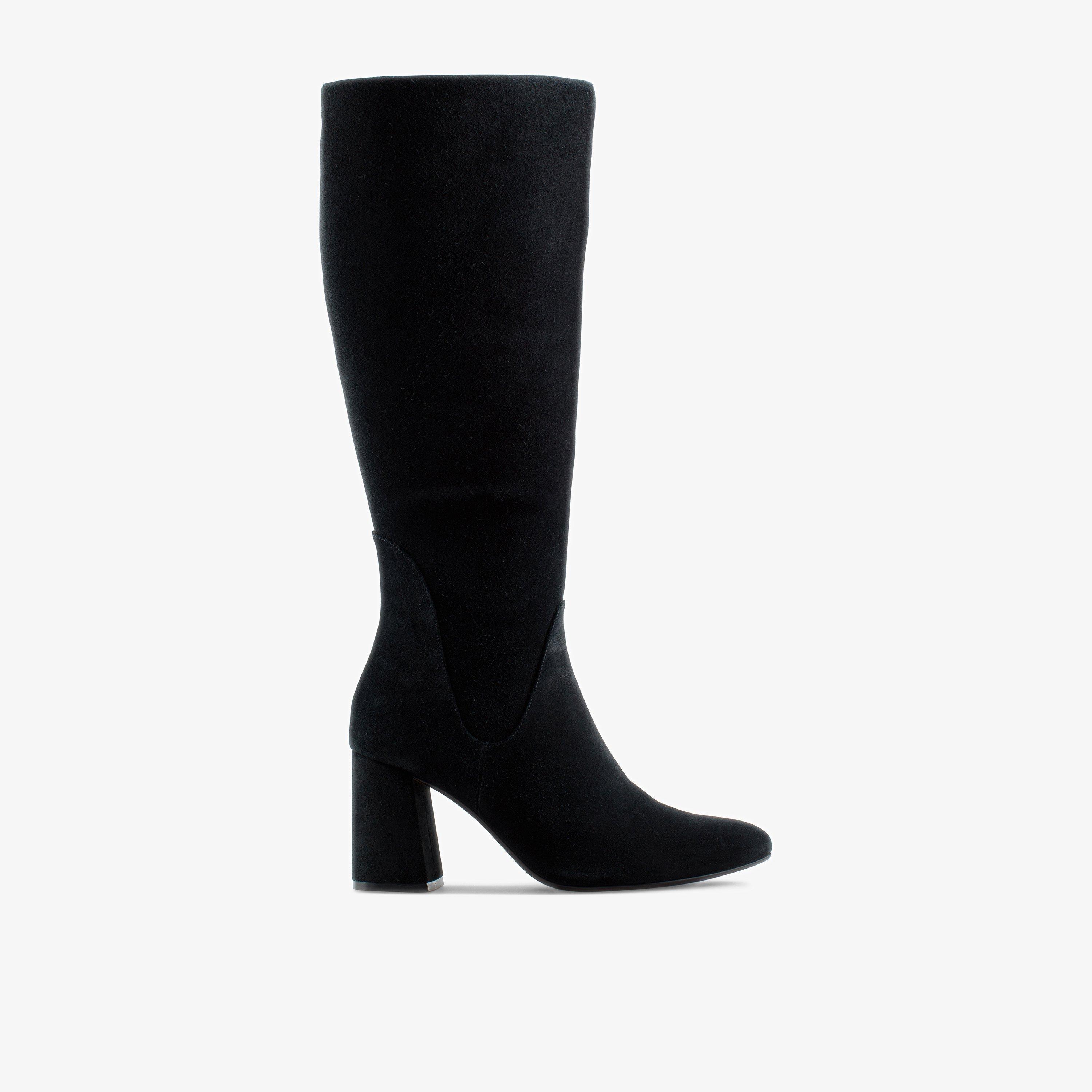 Clarks high knee boots best sale