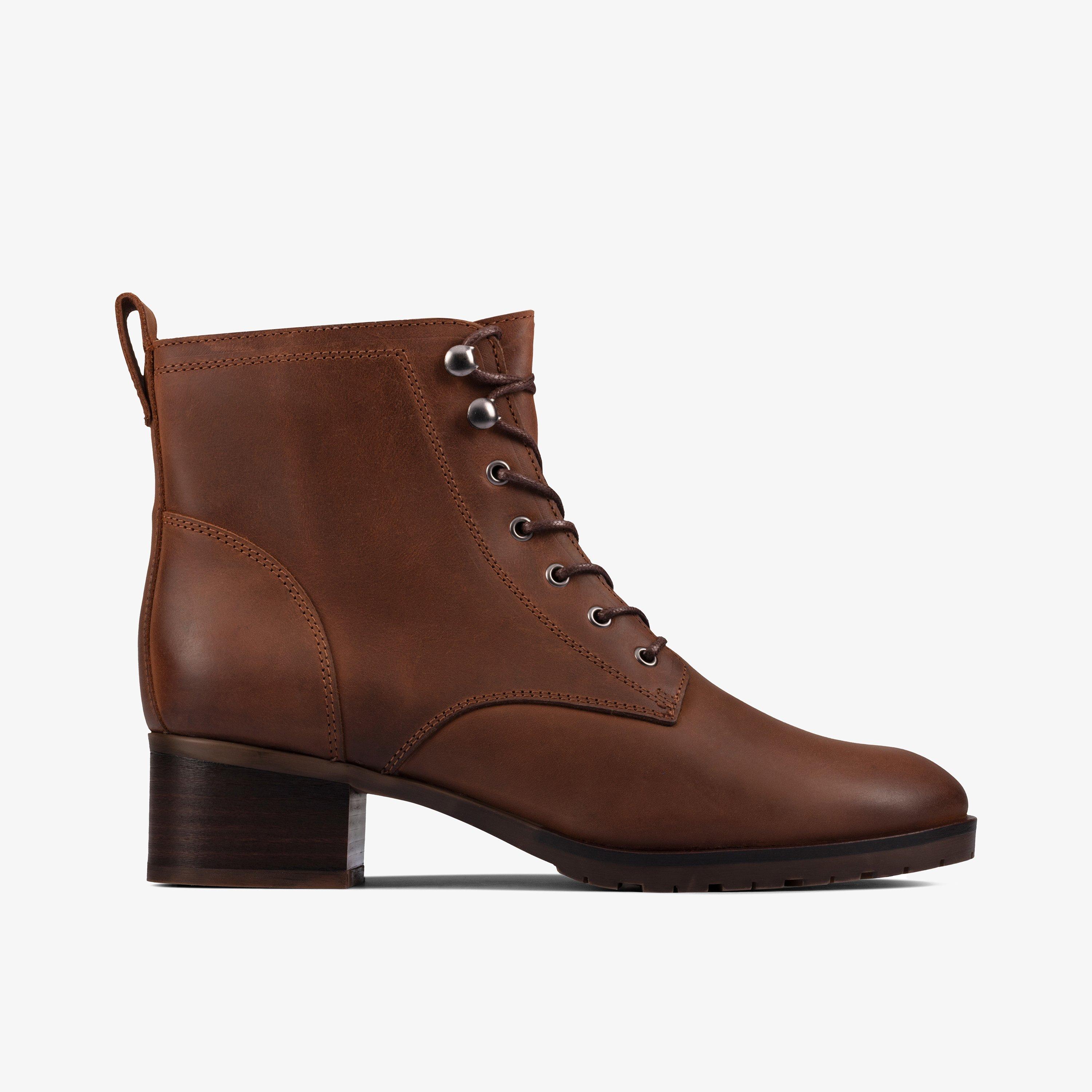 clarks mila lace boots