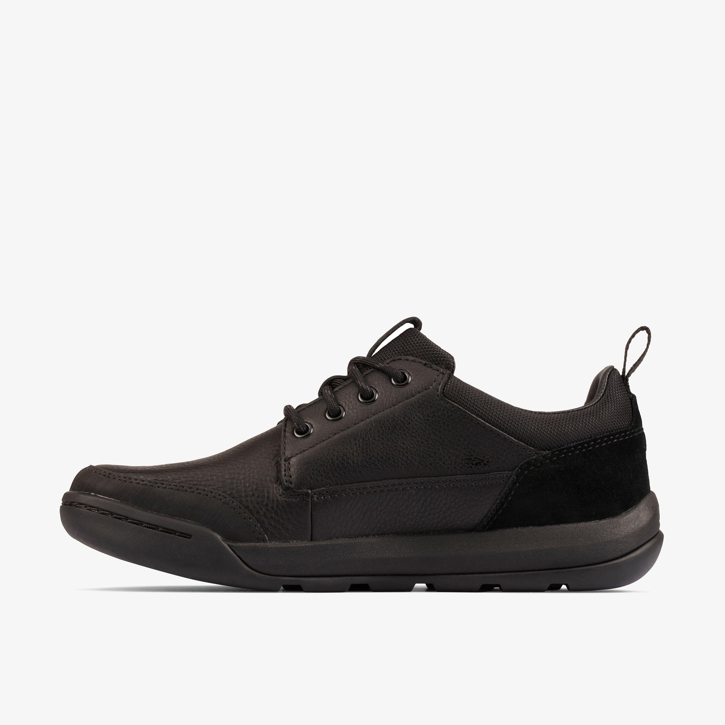 Ashcombe Lo GORE-TEX Black Leather Lace Up Walking, view 2 of 6