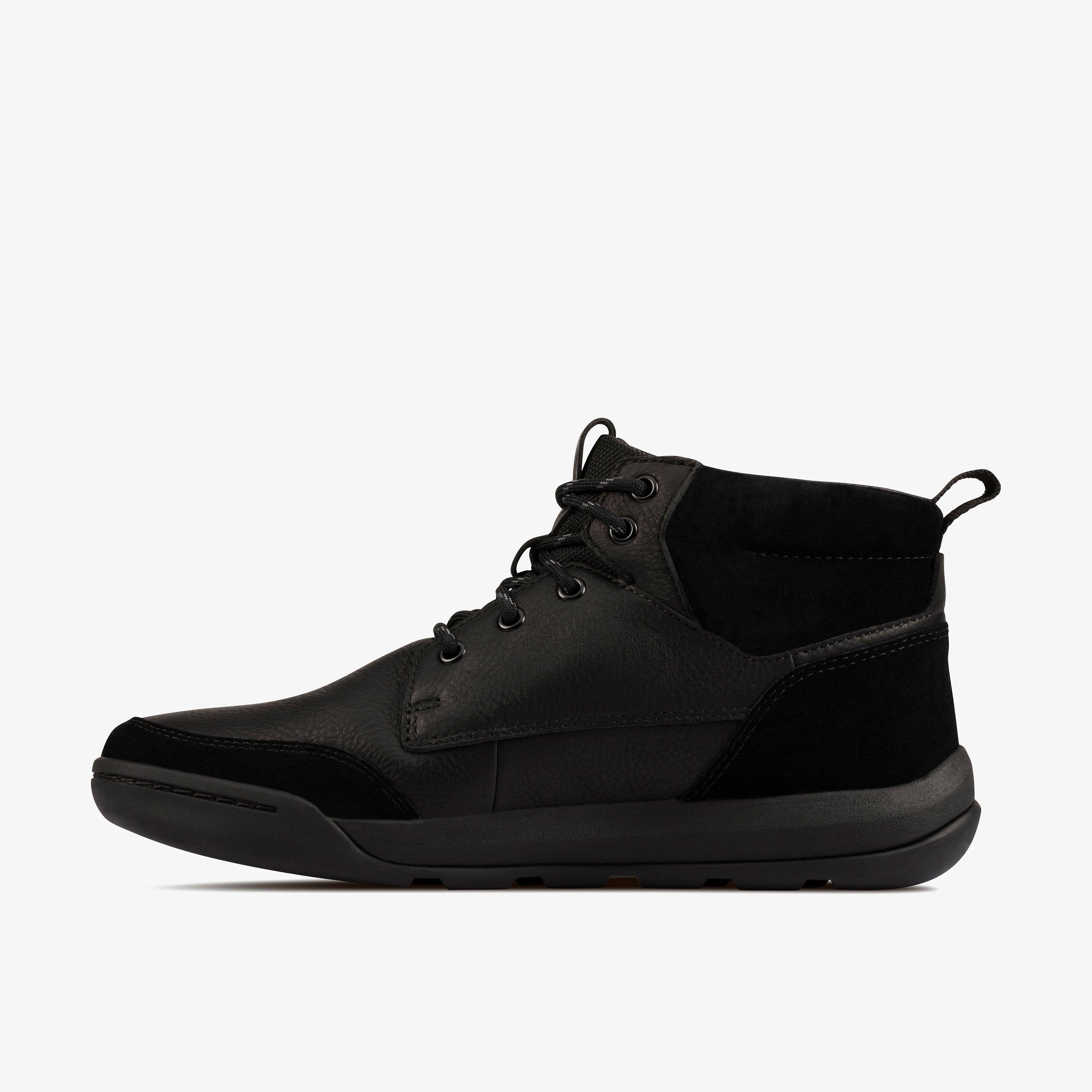 Ashcombe Hi GORE-TEX Black Warmlined Leather Ankle Boots Lace Up Walking, view 2 of 6