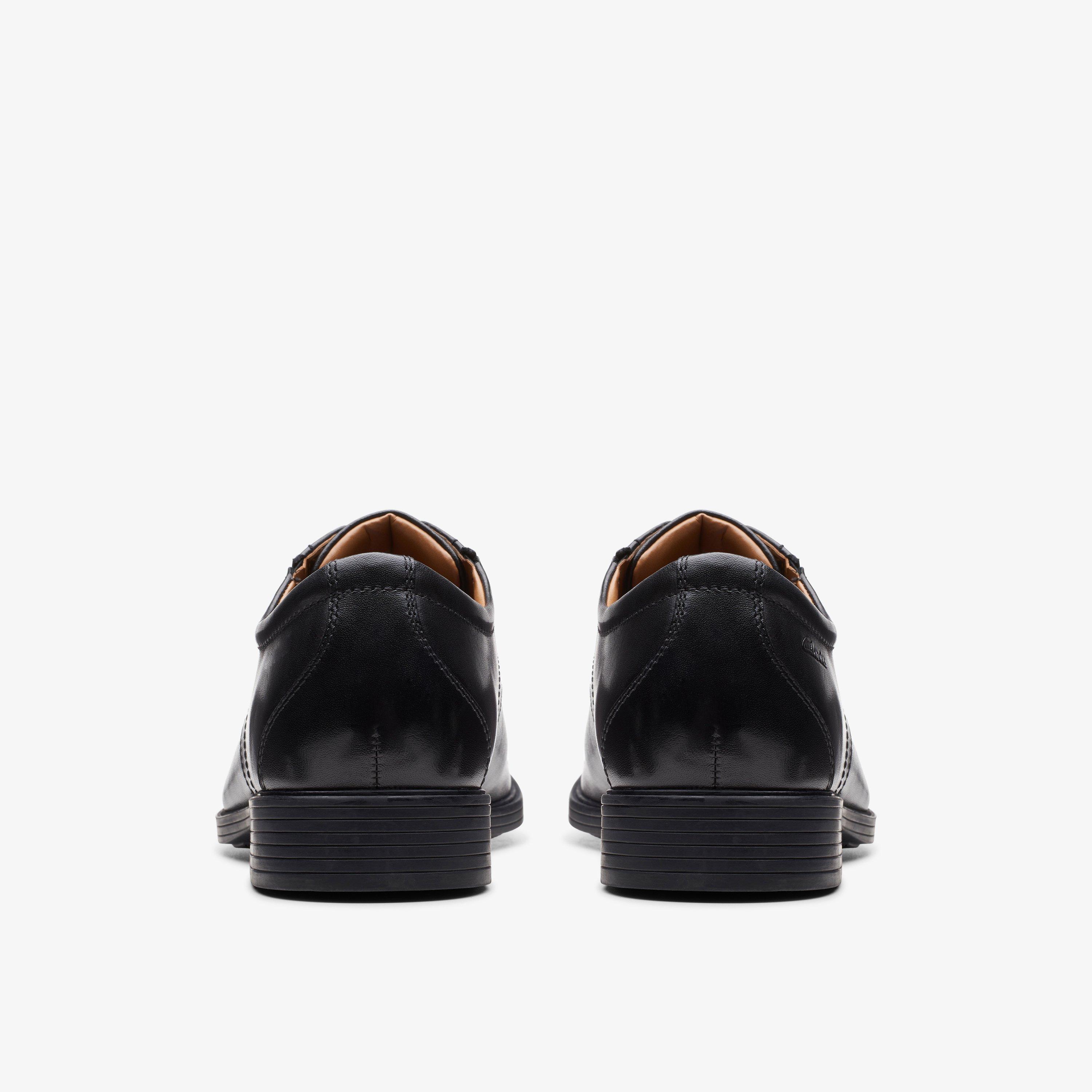 Whiddon Cap Black Leather Derby Shoes Lace Up, view 5 of 6