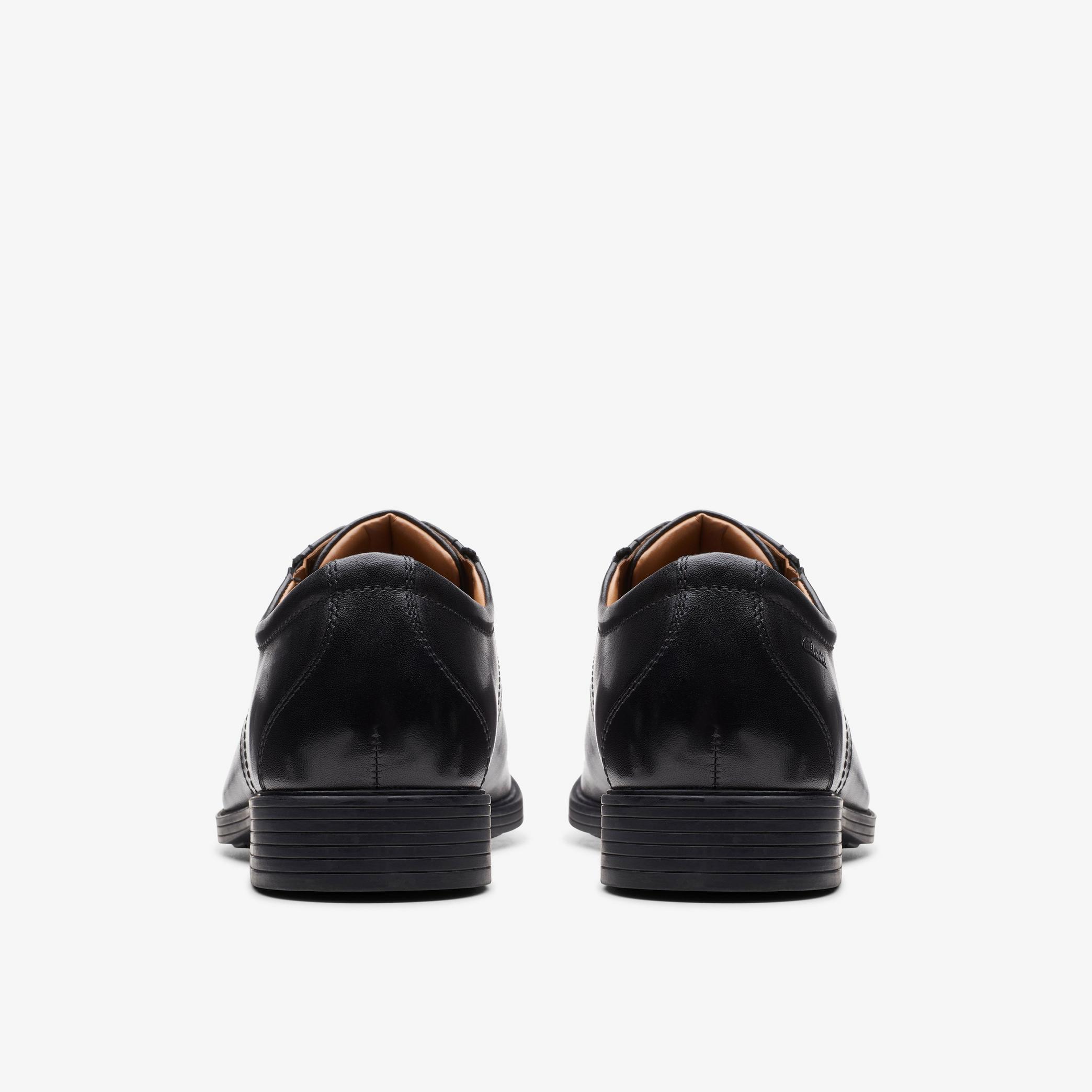 Chaussures Oxford en cuir noir Whiddon Cap, vue 5 de 6