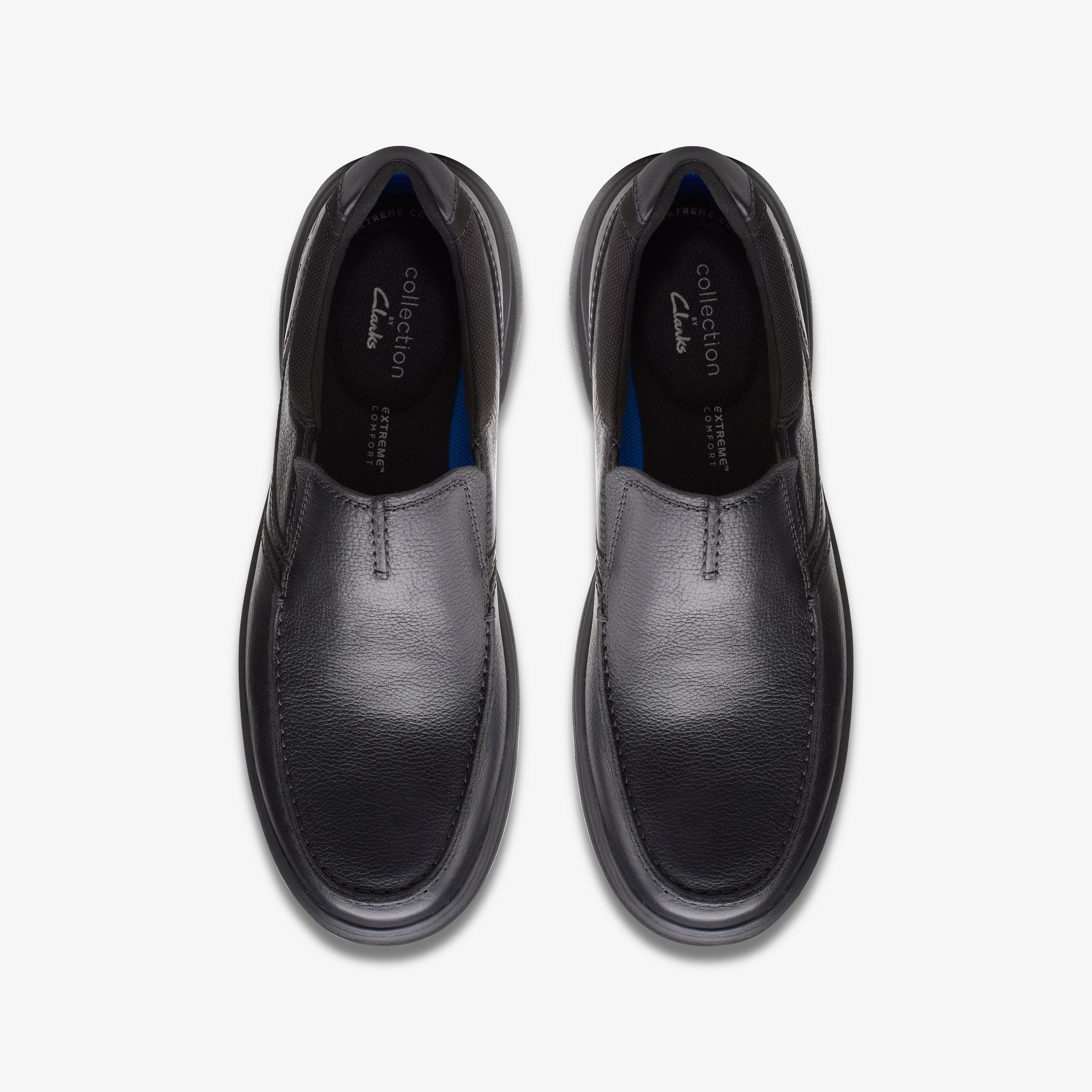 Bradley Free Black Tumbled Leather Loafers, view 6 of 6