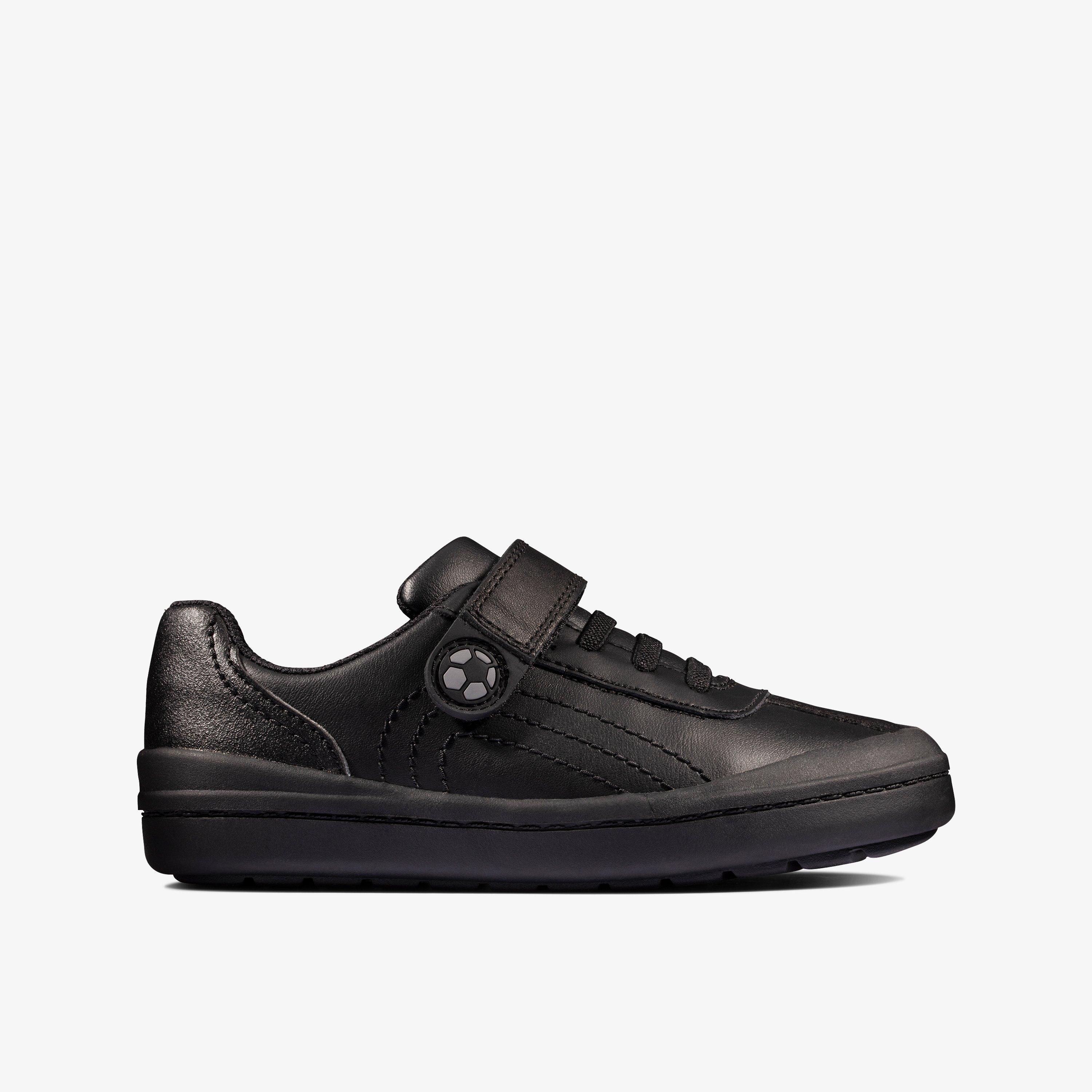 Clarks boys shop black shoes