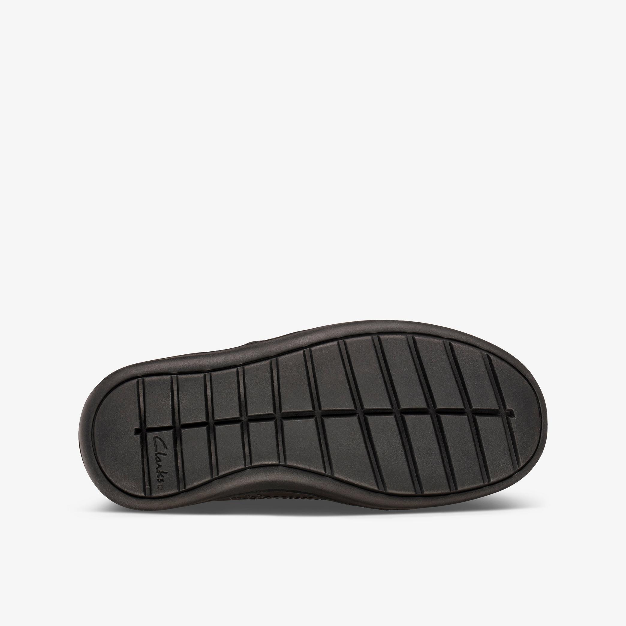 BOYS Rock Pass Kid Black Leather Shoes | Clarks Outlet