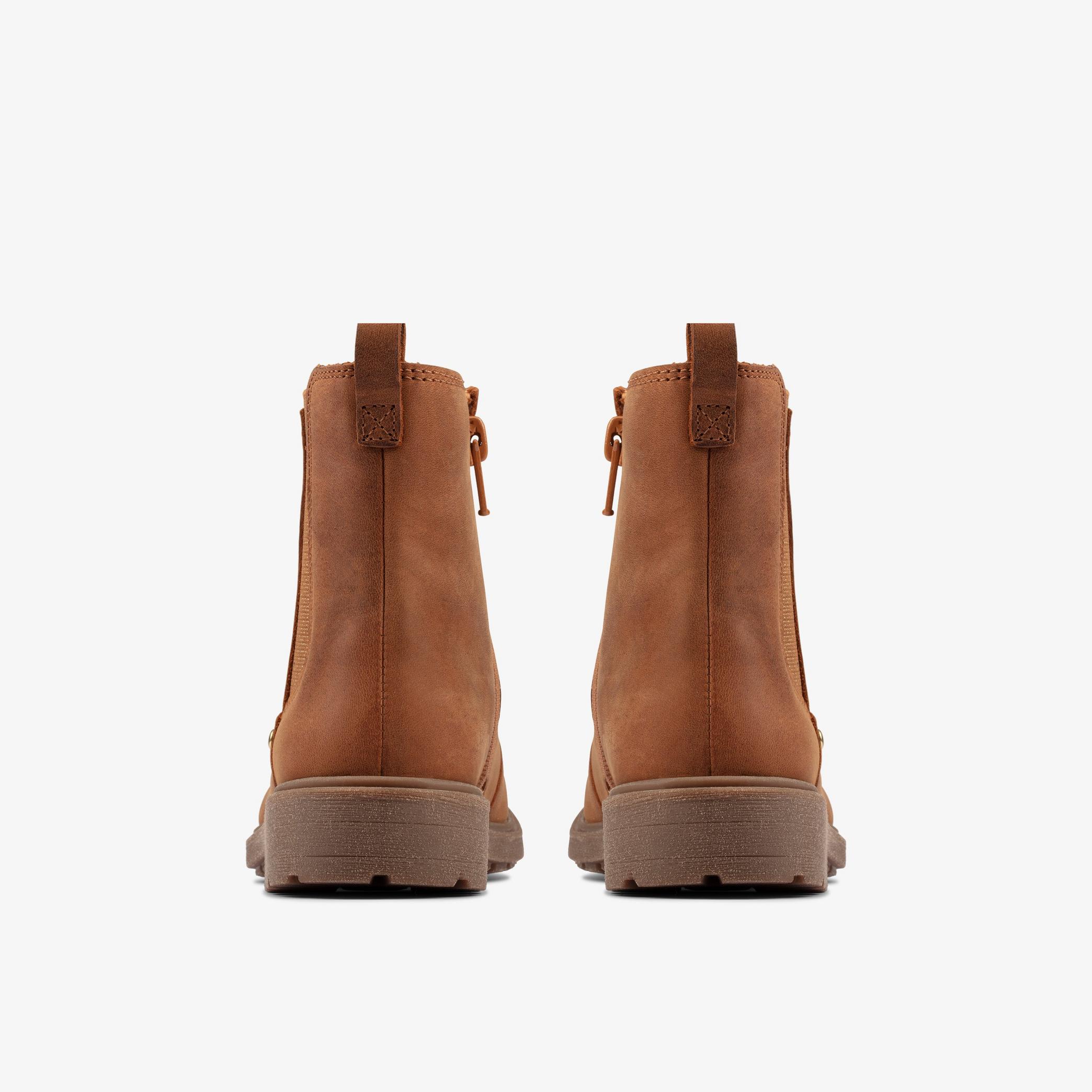 Astrol Orin Kid Tan Leather Chelsea Boots, view 5 of 6