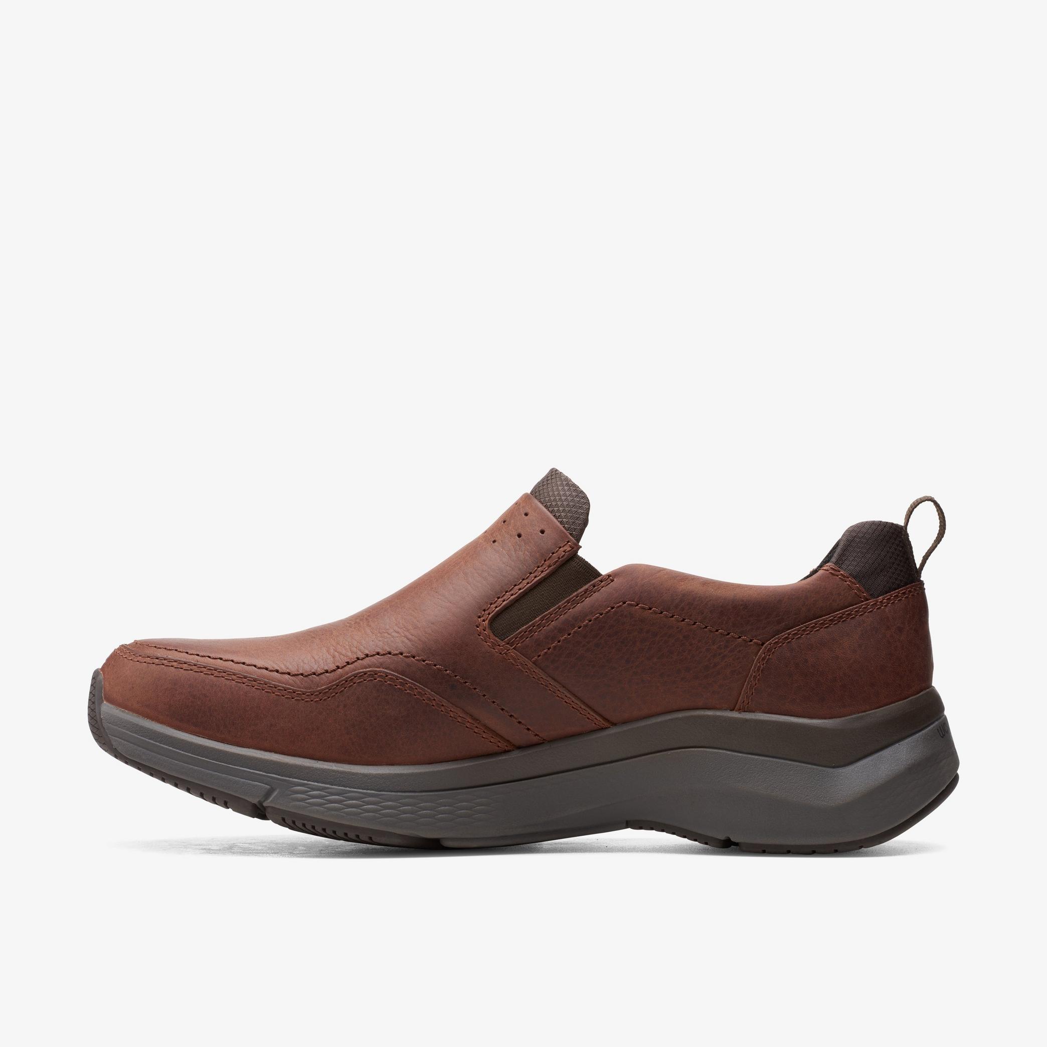 MENS Wave 2.0 Edge Brown Oily Loafers | Clarks CA