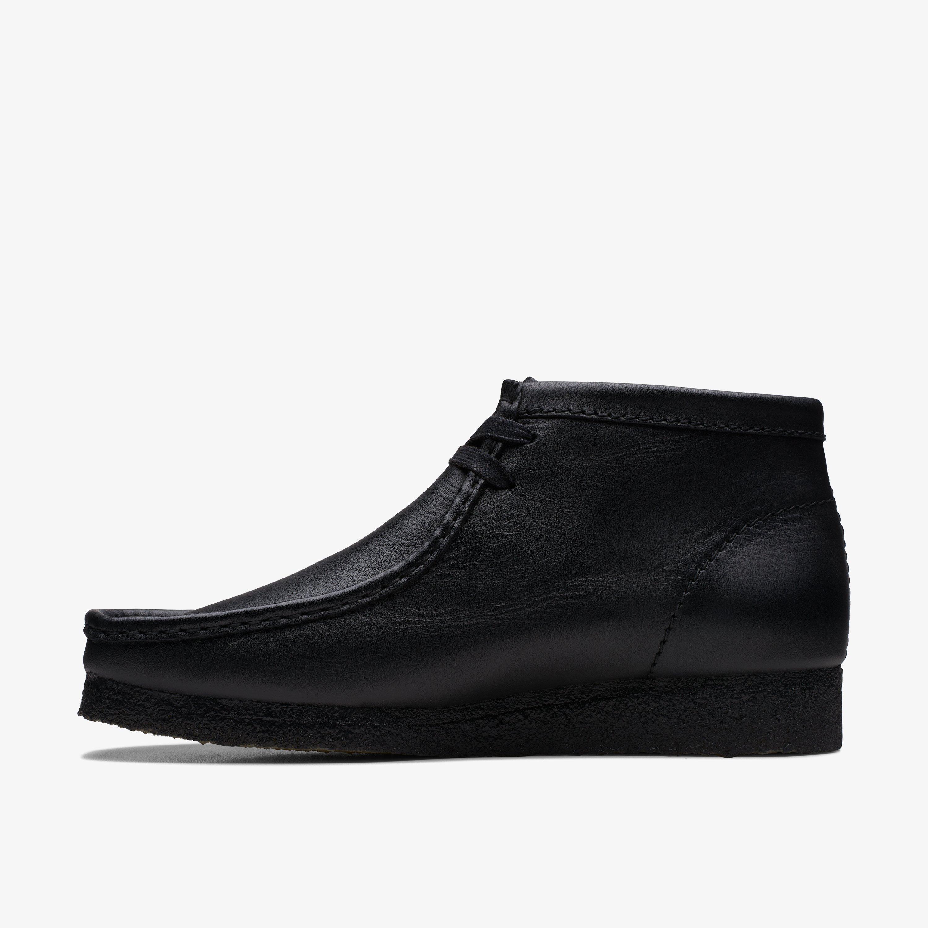 Clarks wallabee noir online