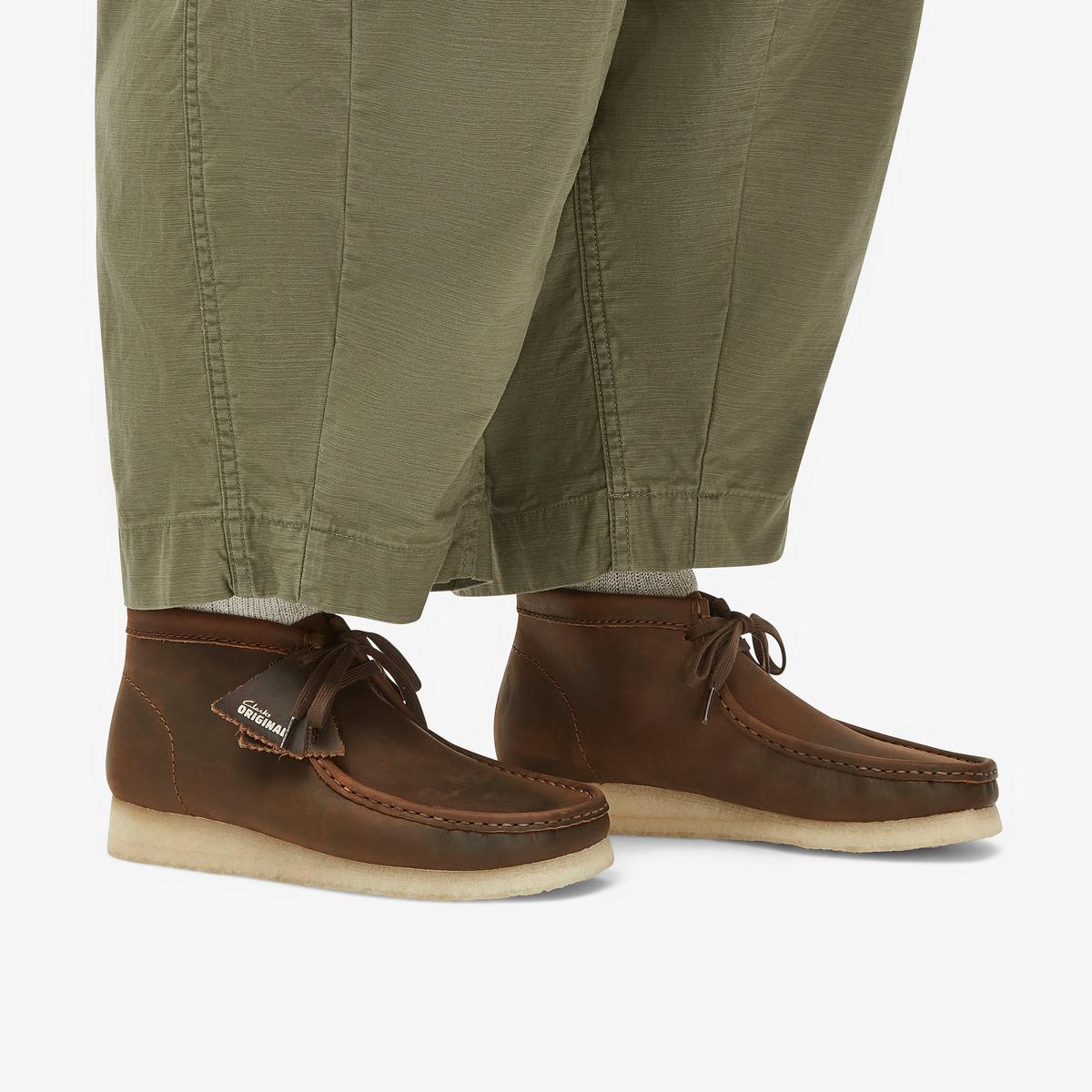 Wallabee Boot — Brown
