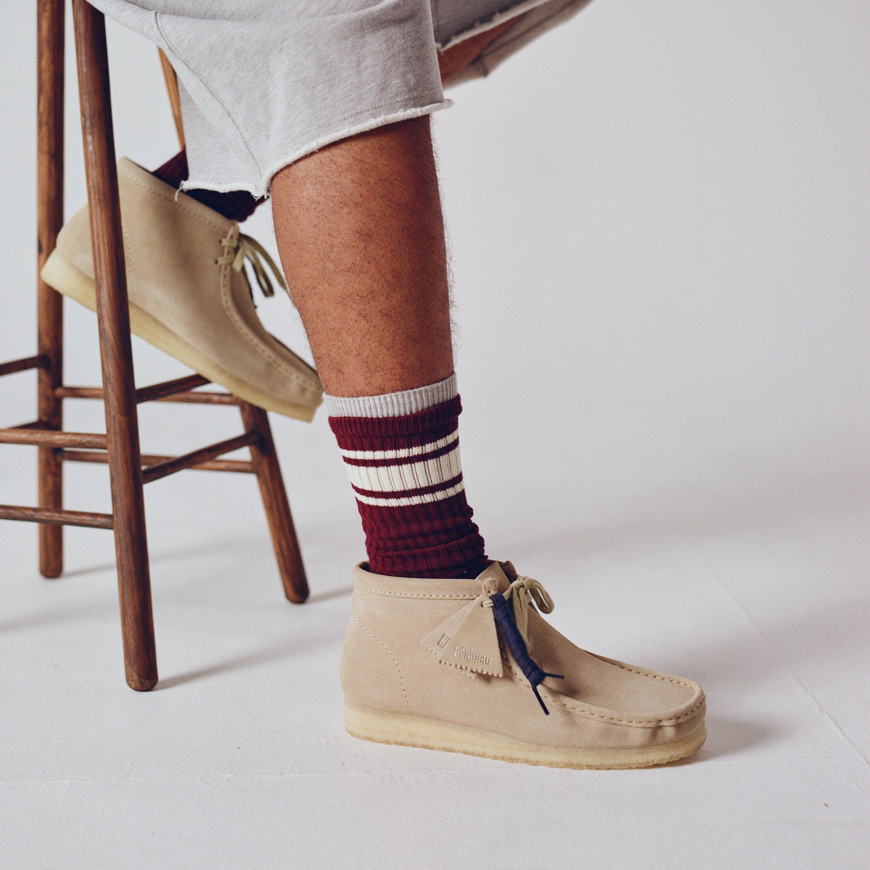 Men's Wallabee™ Boot Maple Suede | Clarks