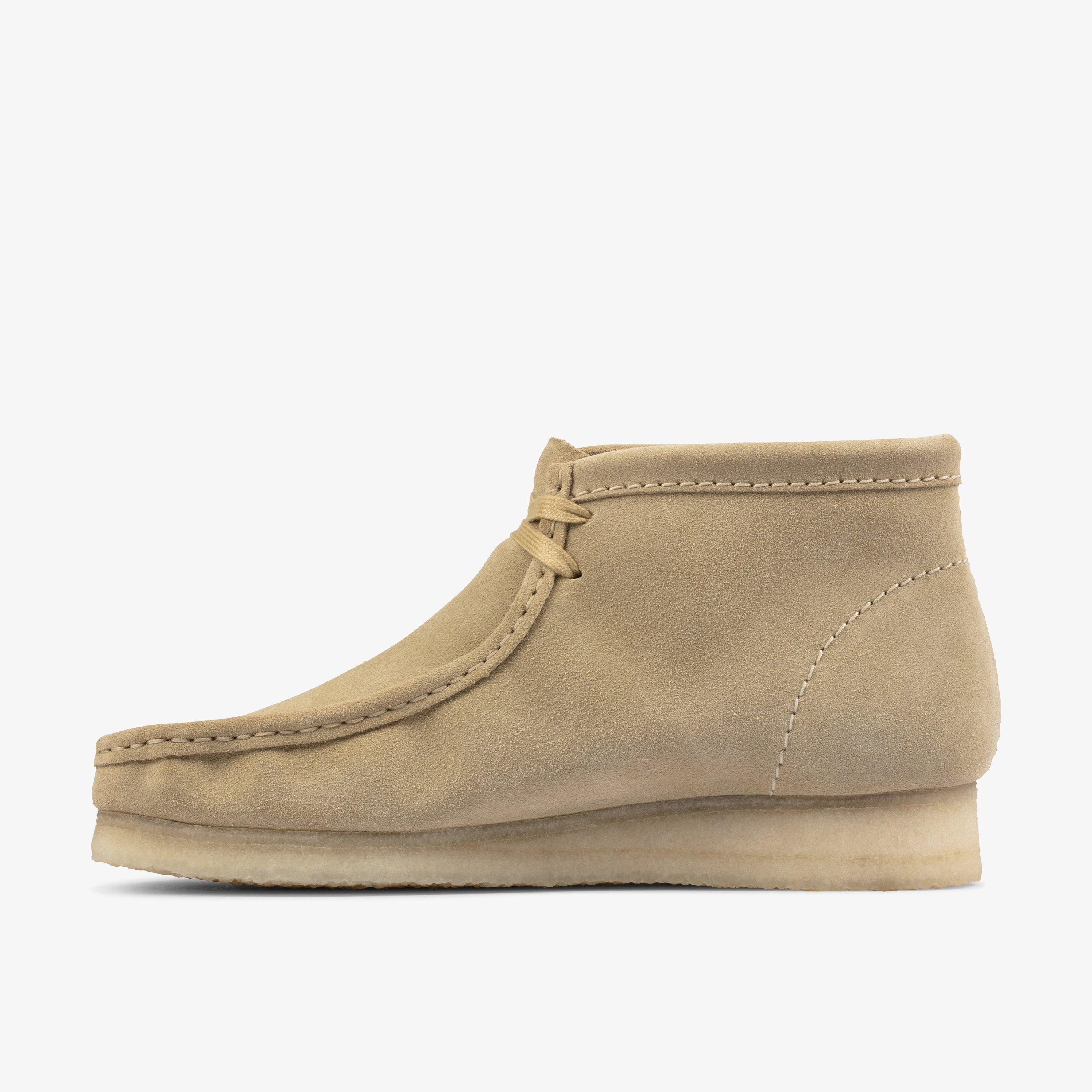 Clarks Wallabee Boot Maple Suede 8