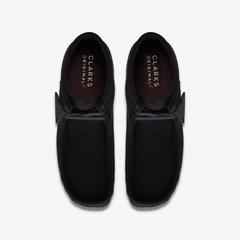 Wallabee Boot — Black 6