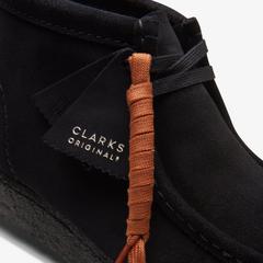 Wallabee Boot — Black 7