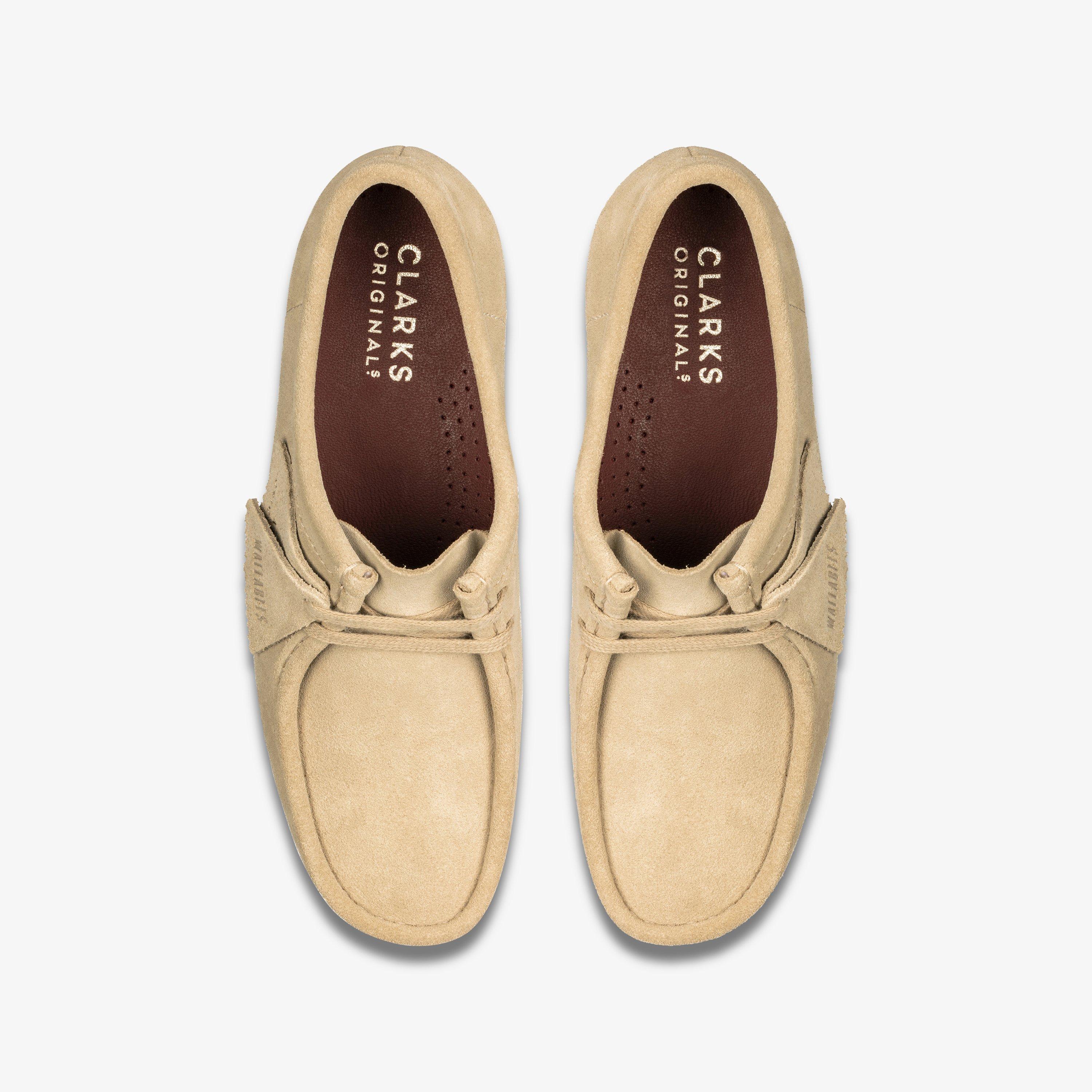 Women Wallabee Maple Suede Shoes | Clarks US