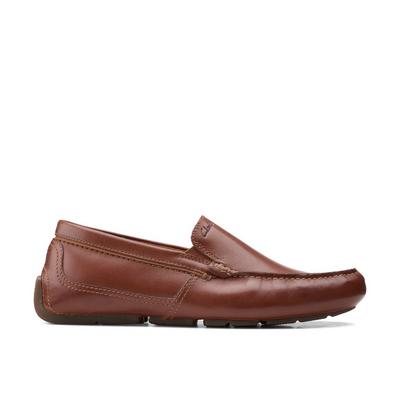 Clarks Mens Markman Plain Loafers