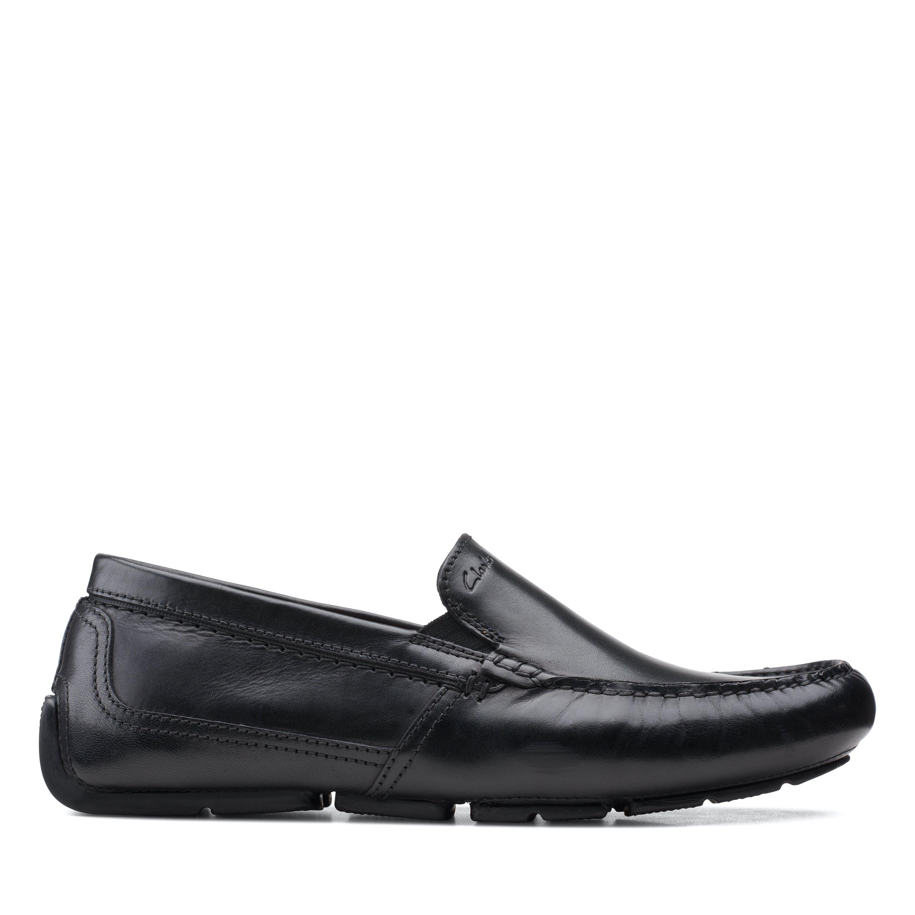 Clarks Mens Markman Plain Loafers,Slip-Ons