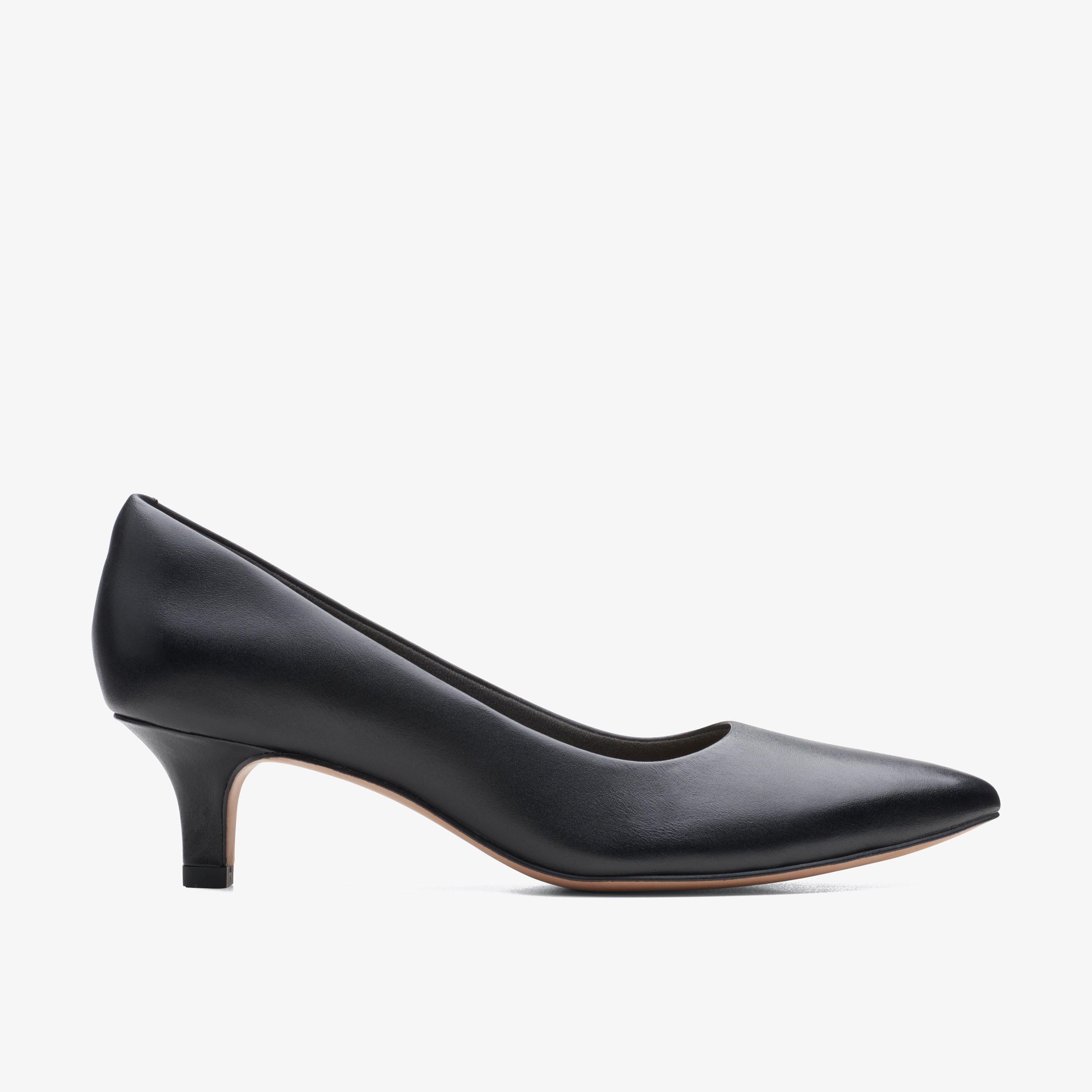 Womens Shondrah Jade Black Leather Slip Ons | Clarks Outlet