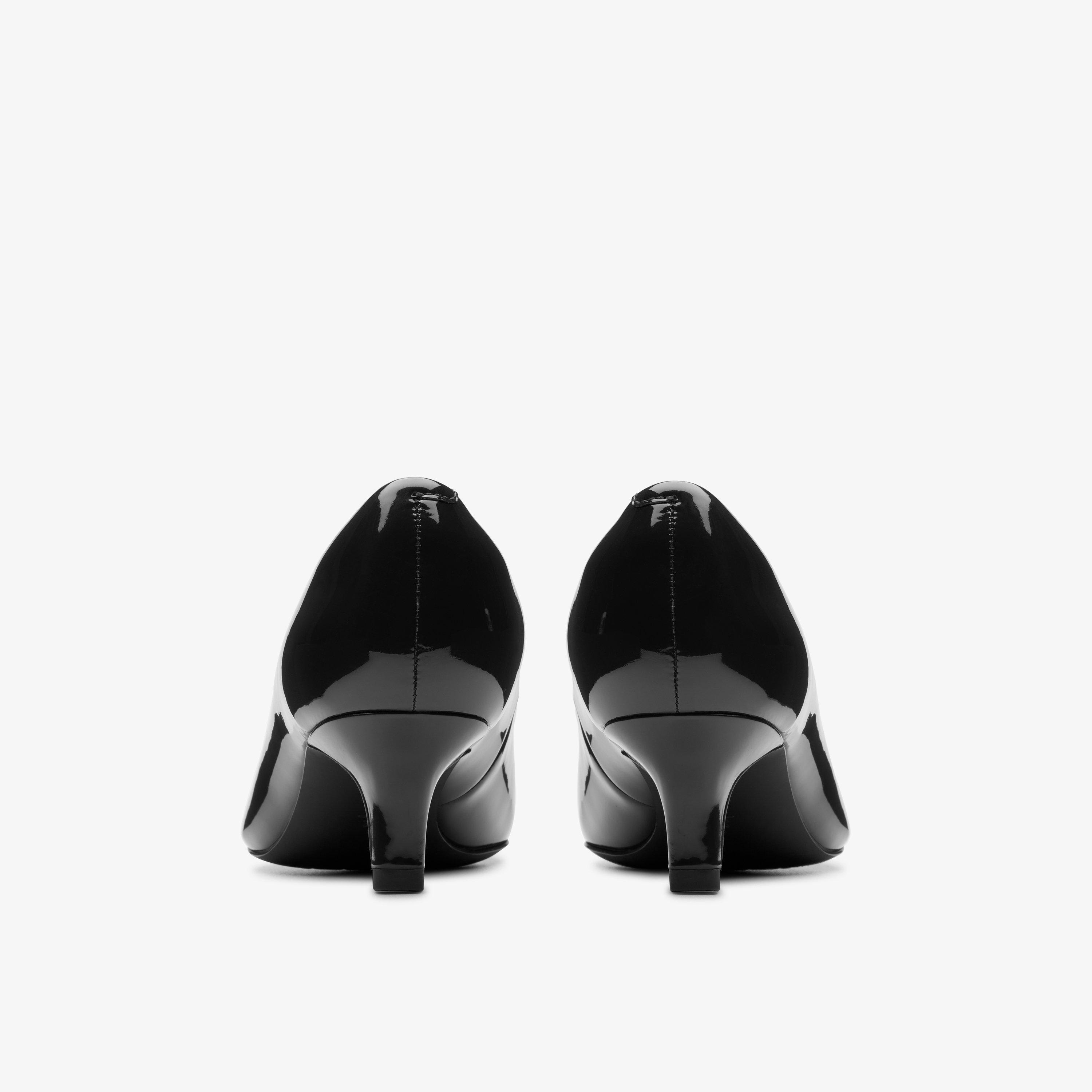 Shondrah Jade Vernis noir Chaussures sans lacets, view 5 of 6