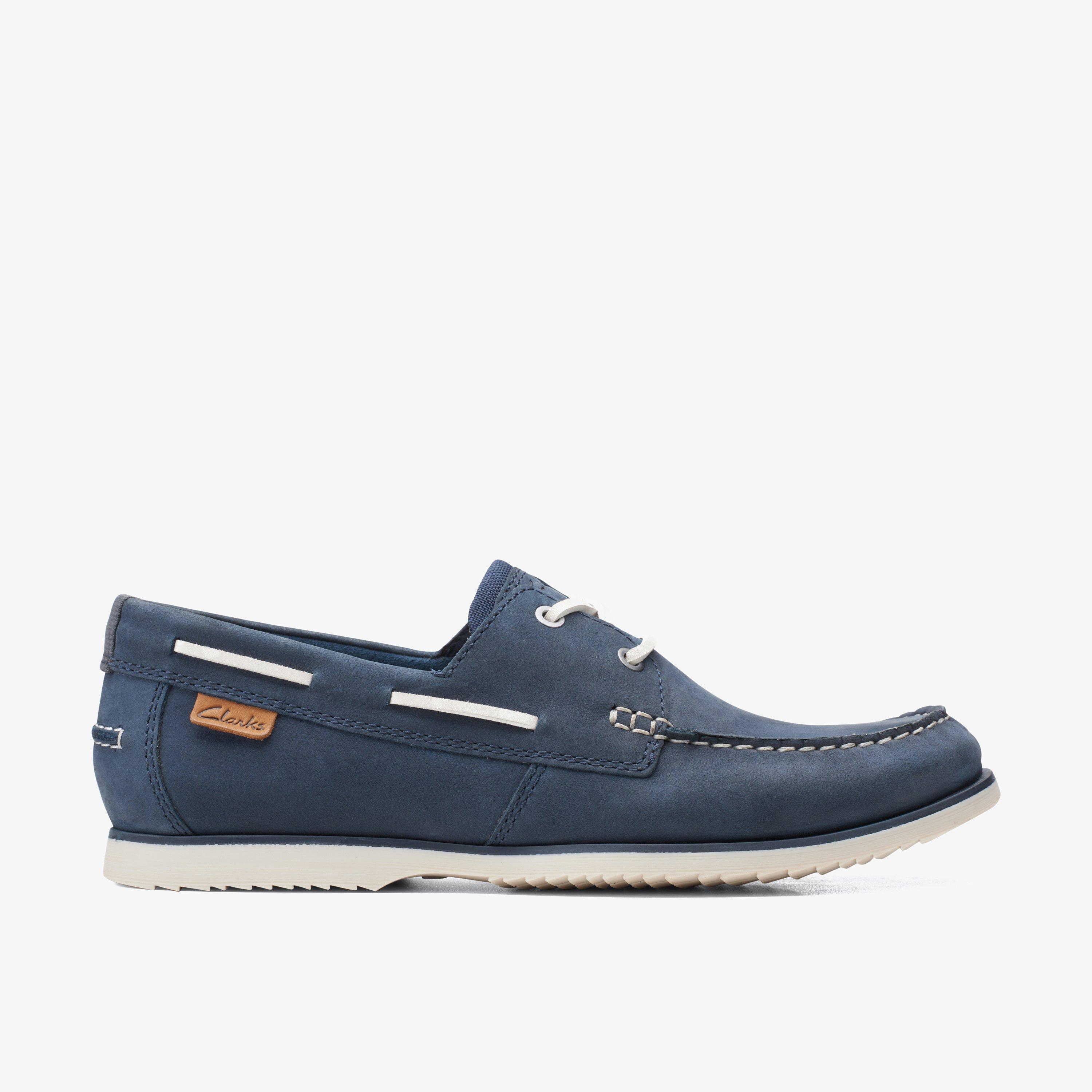 Clarks shops men's boat shoes