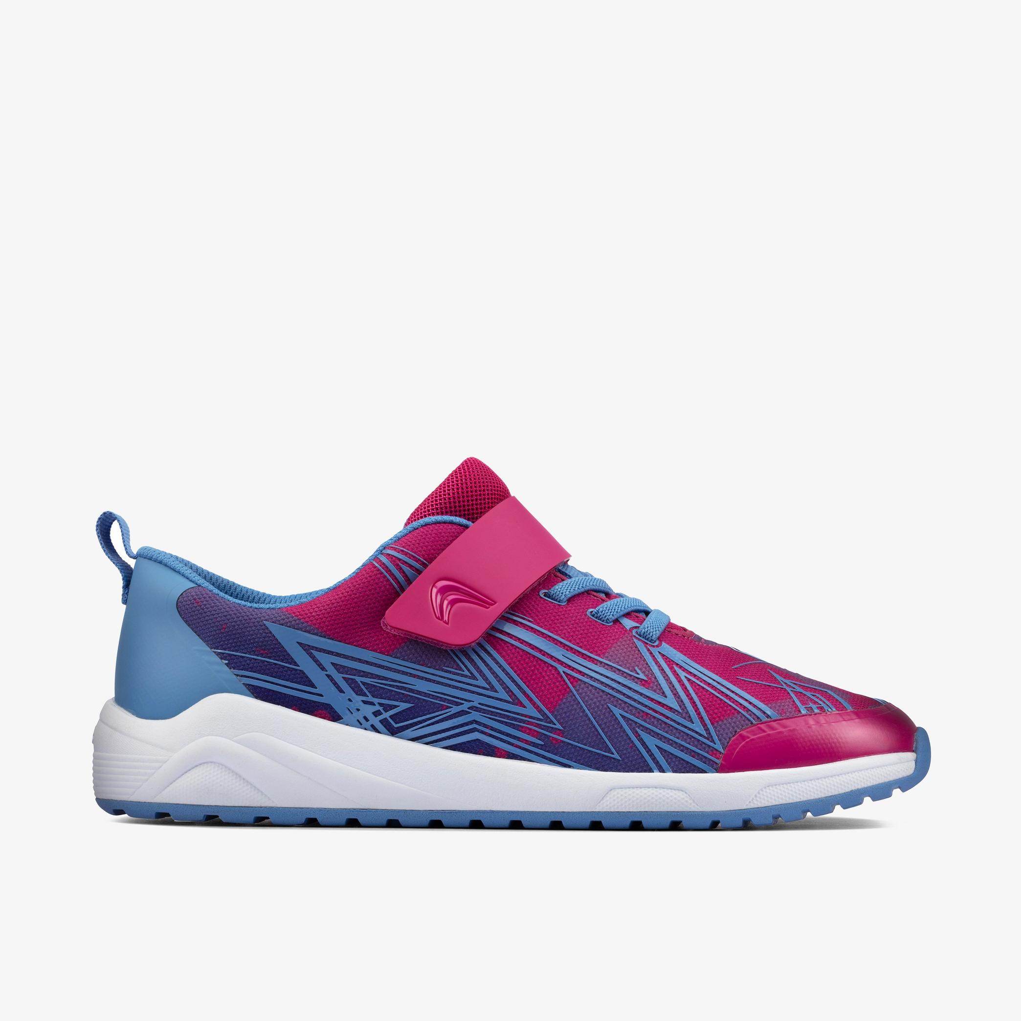 Aeon Pace Youth Pink Combination Trainers, view 1 of 6