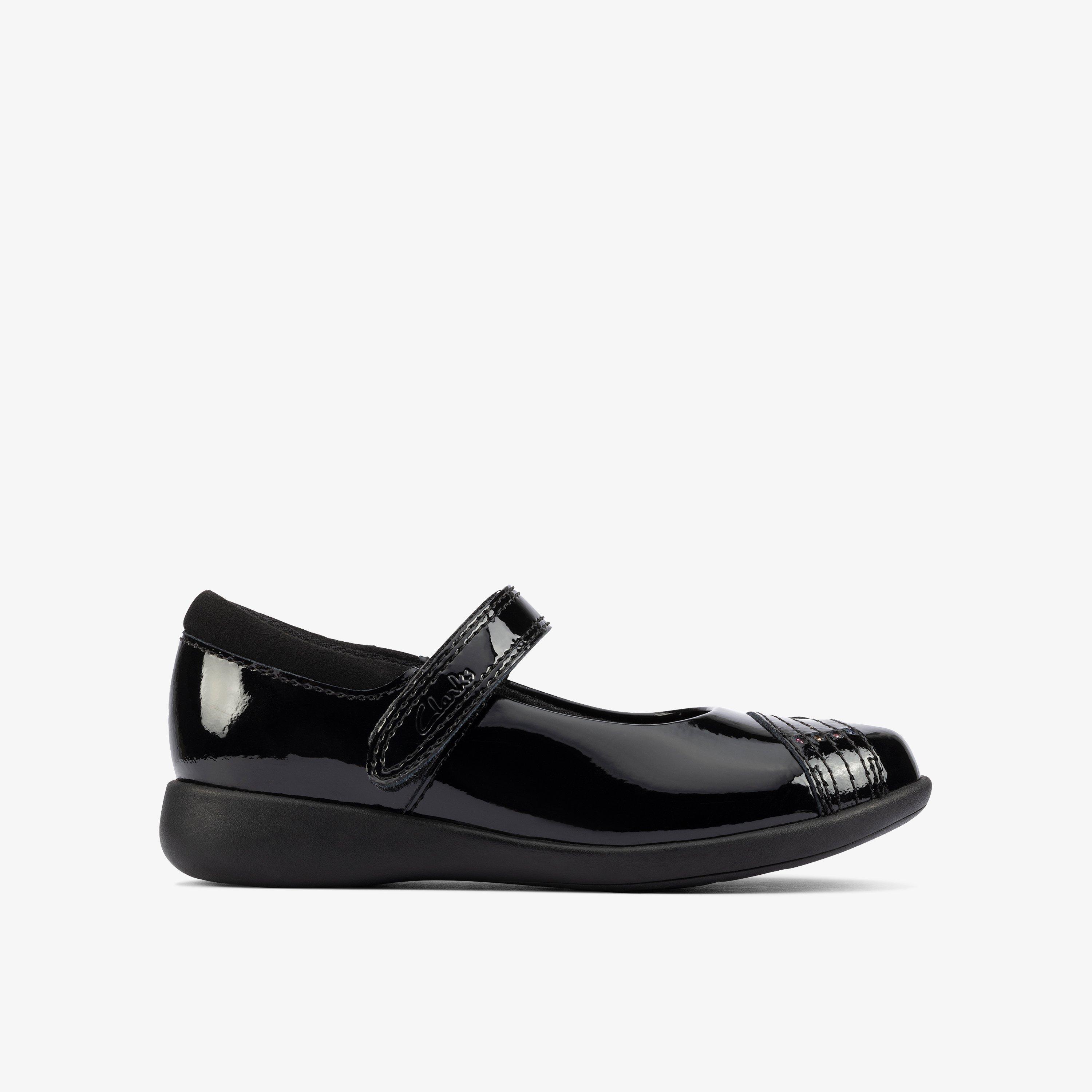 Etch Beam Toddler Black Patent Mary Jane School Shoes, view 1 of 6
