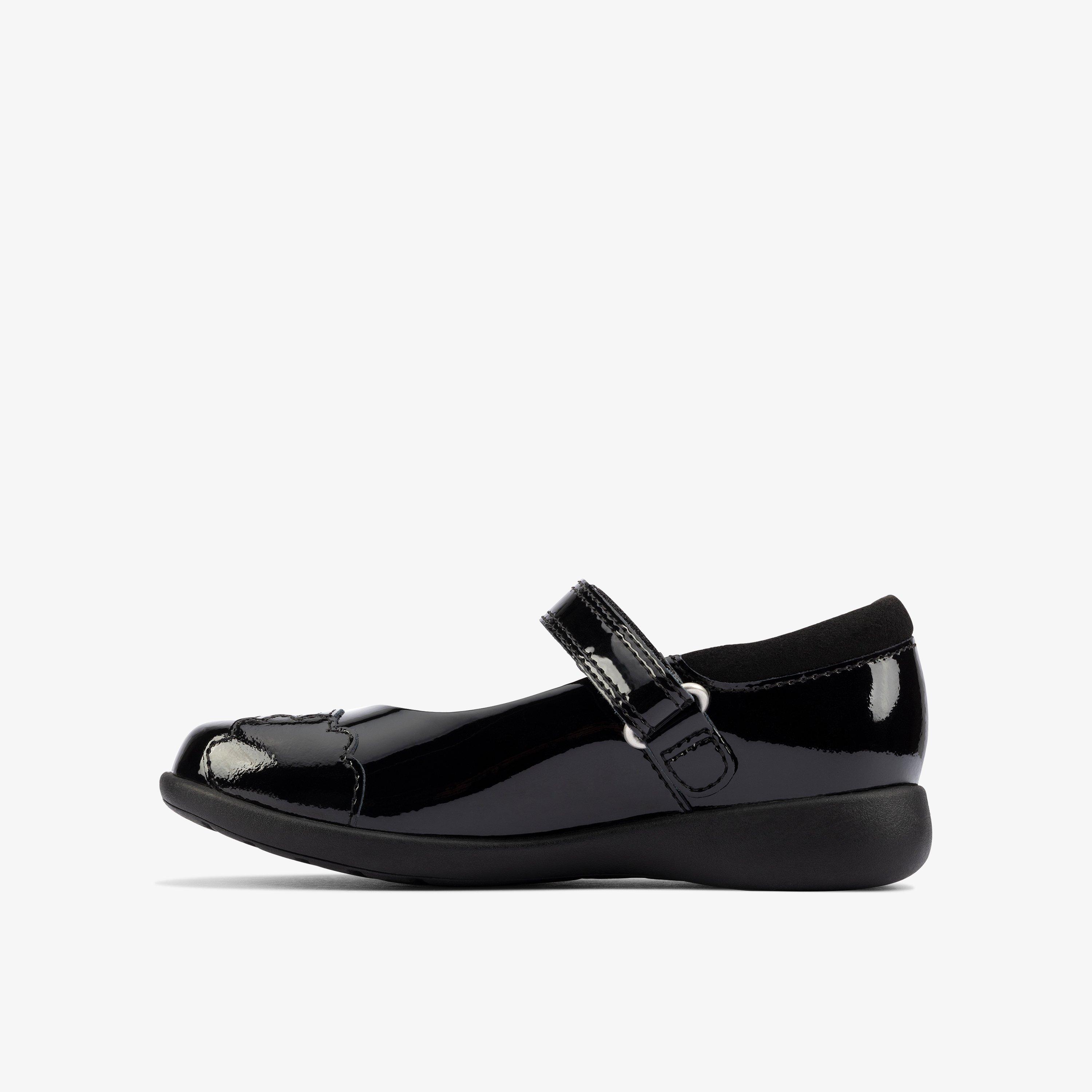 Etch Beam Toddler Black Patent Mary Jane School Shoes, view 2 of 6
