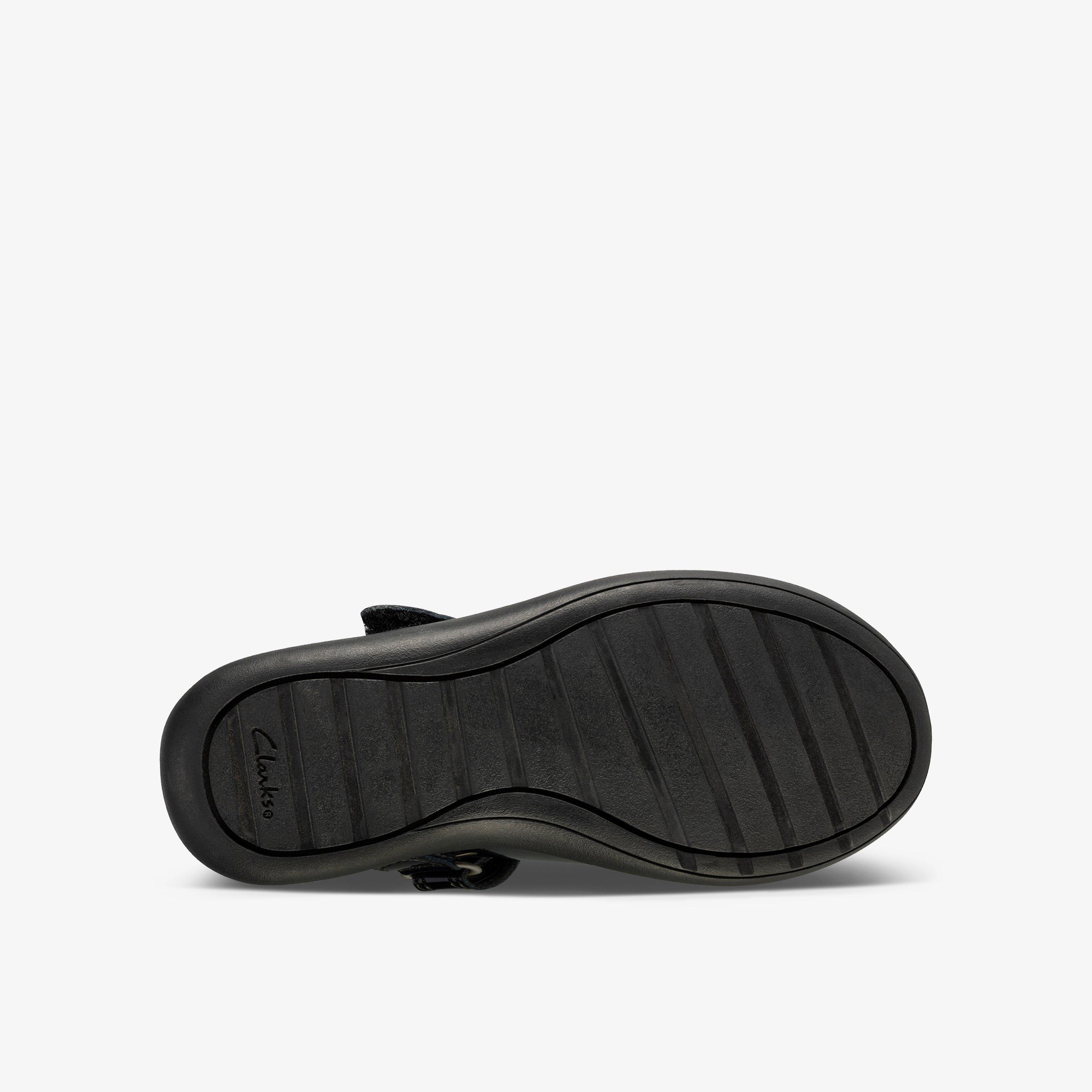 Etch Beam Toddler Black Patent Mary Jane School Shoes, view 3 of 6