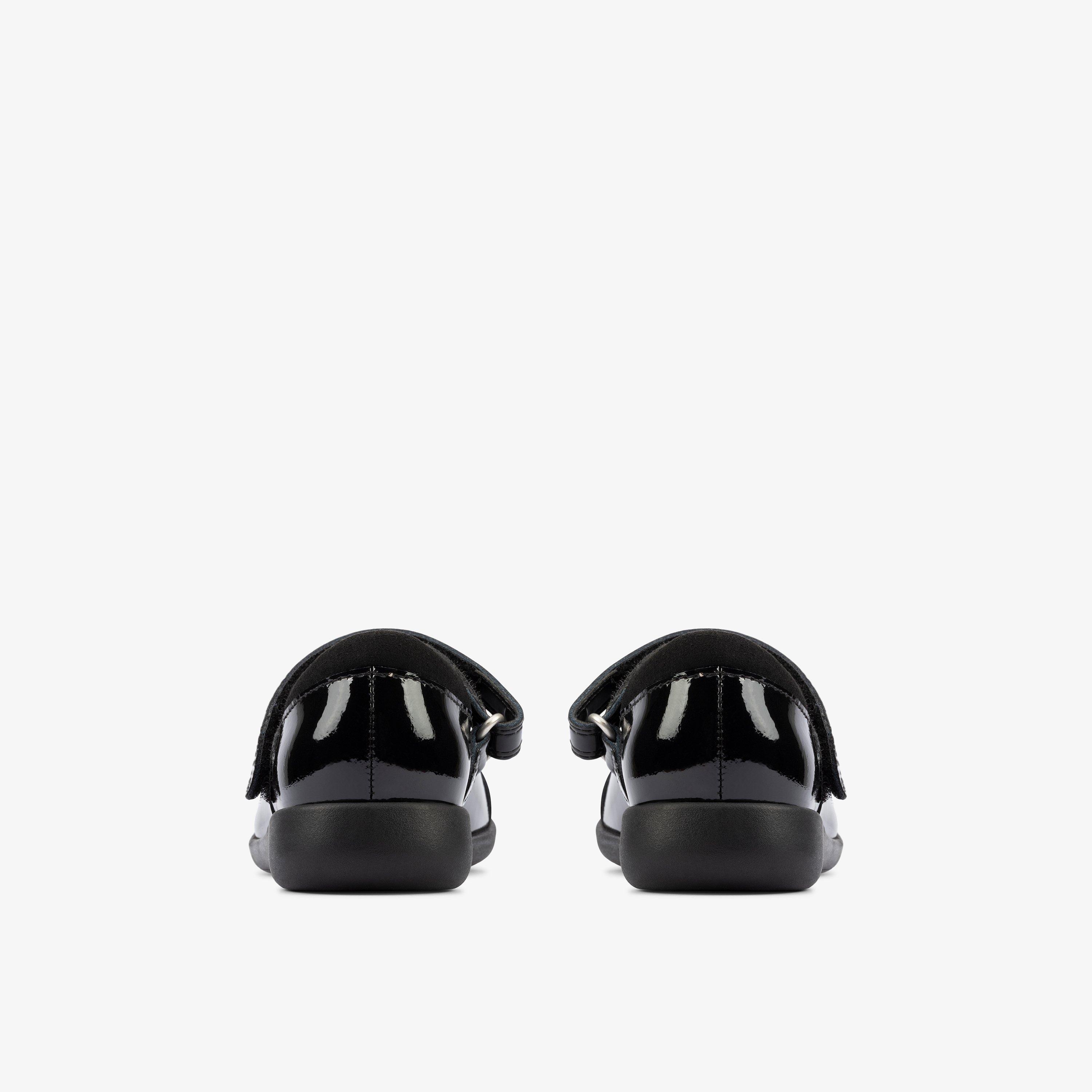 Etch Beam Toddler Black Patent Mary Jane School Shoes, view 5 of 6